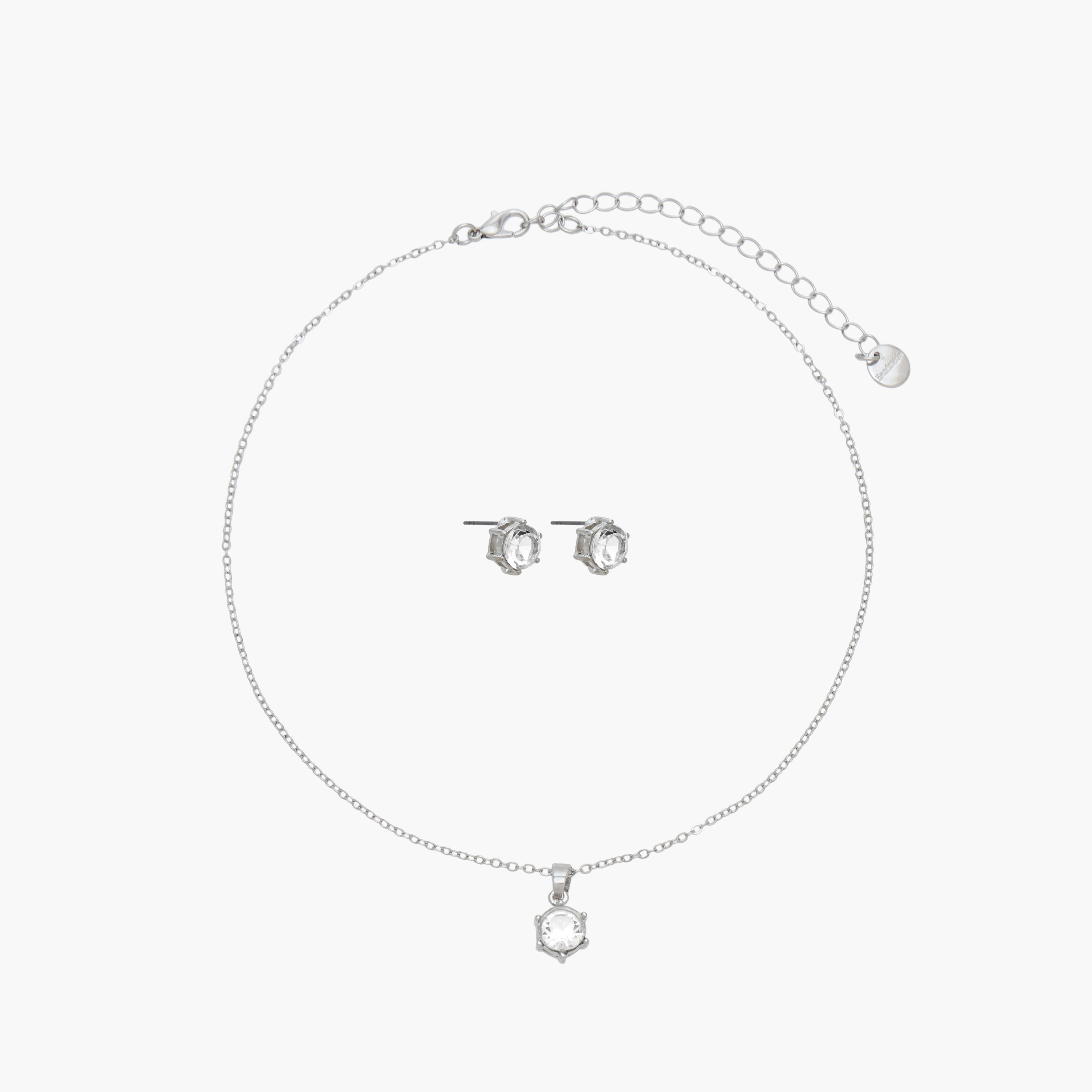 عقد بدلاية مزينة وحلق-women-watchesandjewellery-jewellery-jewellerysets-image-1