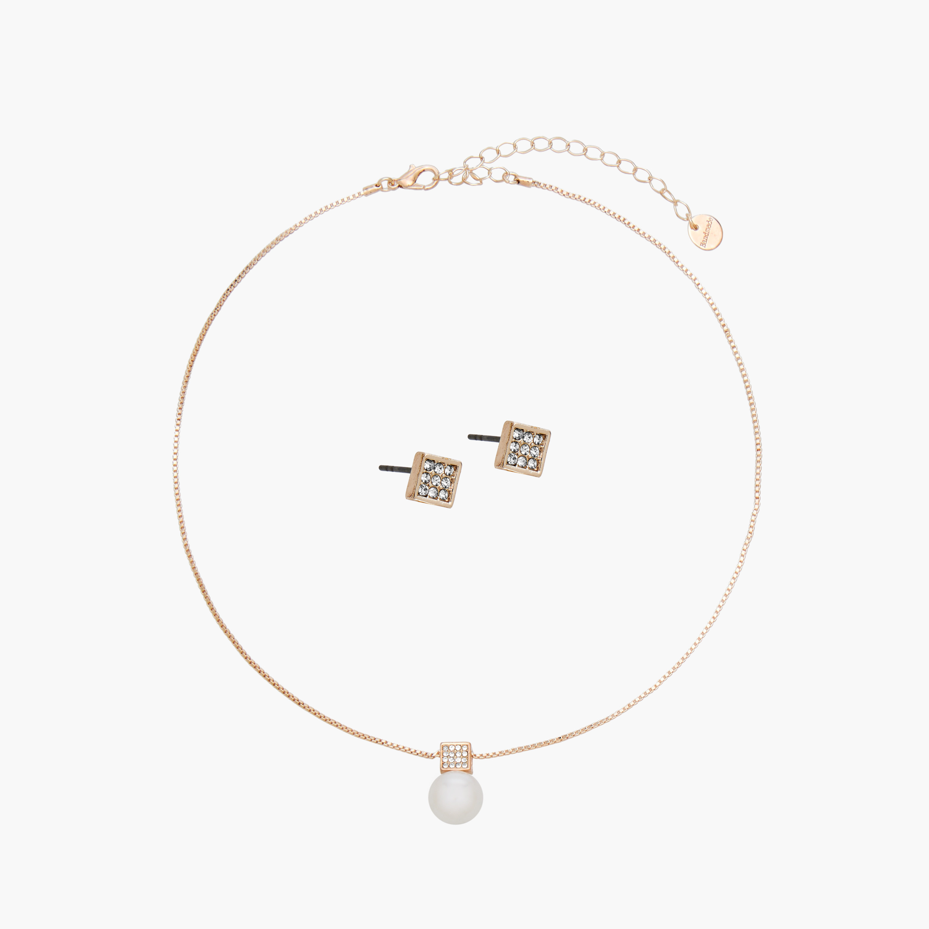 عقد مزين باللؤلؤ وحلق-women-watchesandjewellery-jewellery-jewellerysets-image-1