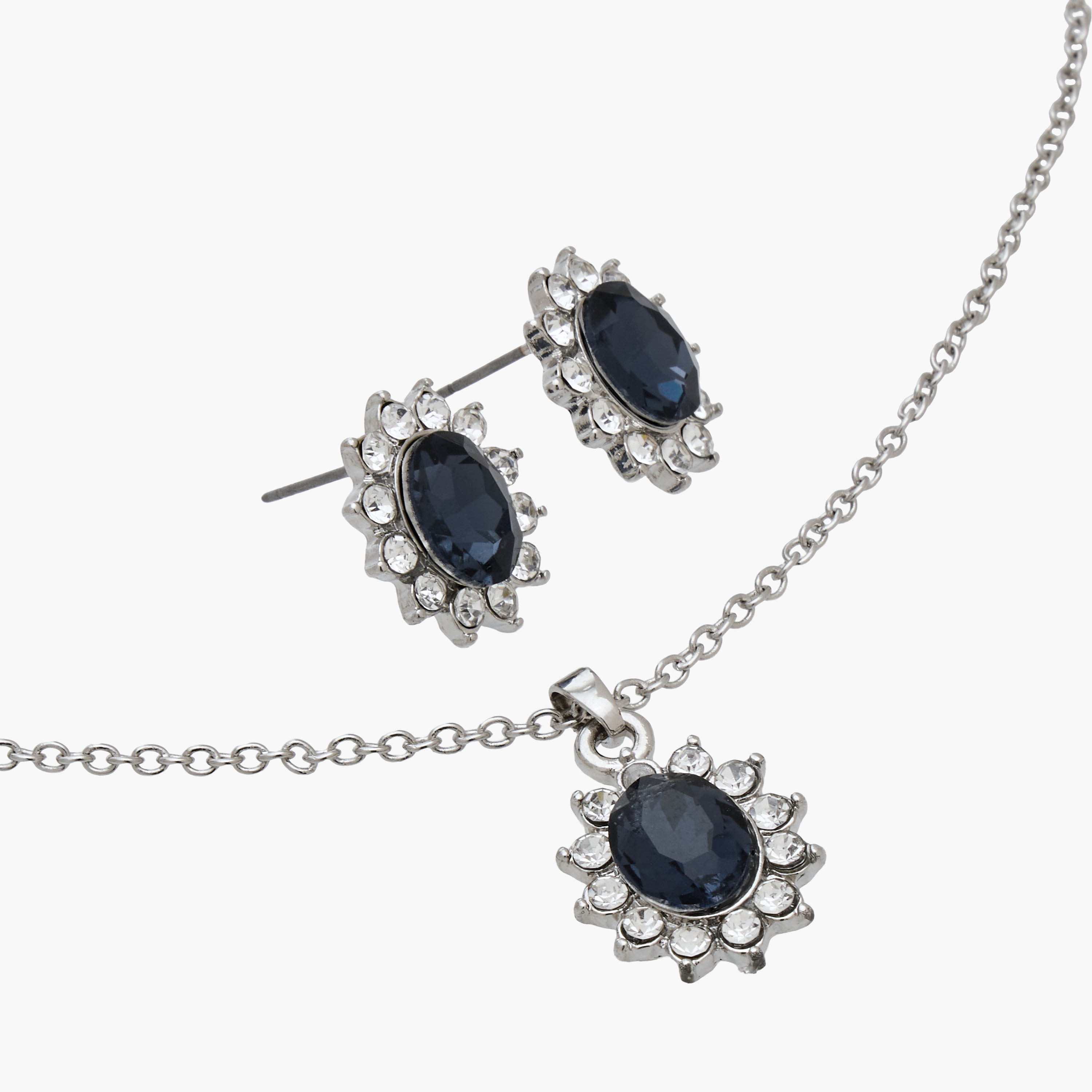 عقد مزين وحلق - طقم من قطعتين-women-watchesandjewellery-jewellery-jewellerysets-image-5