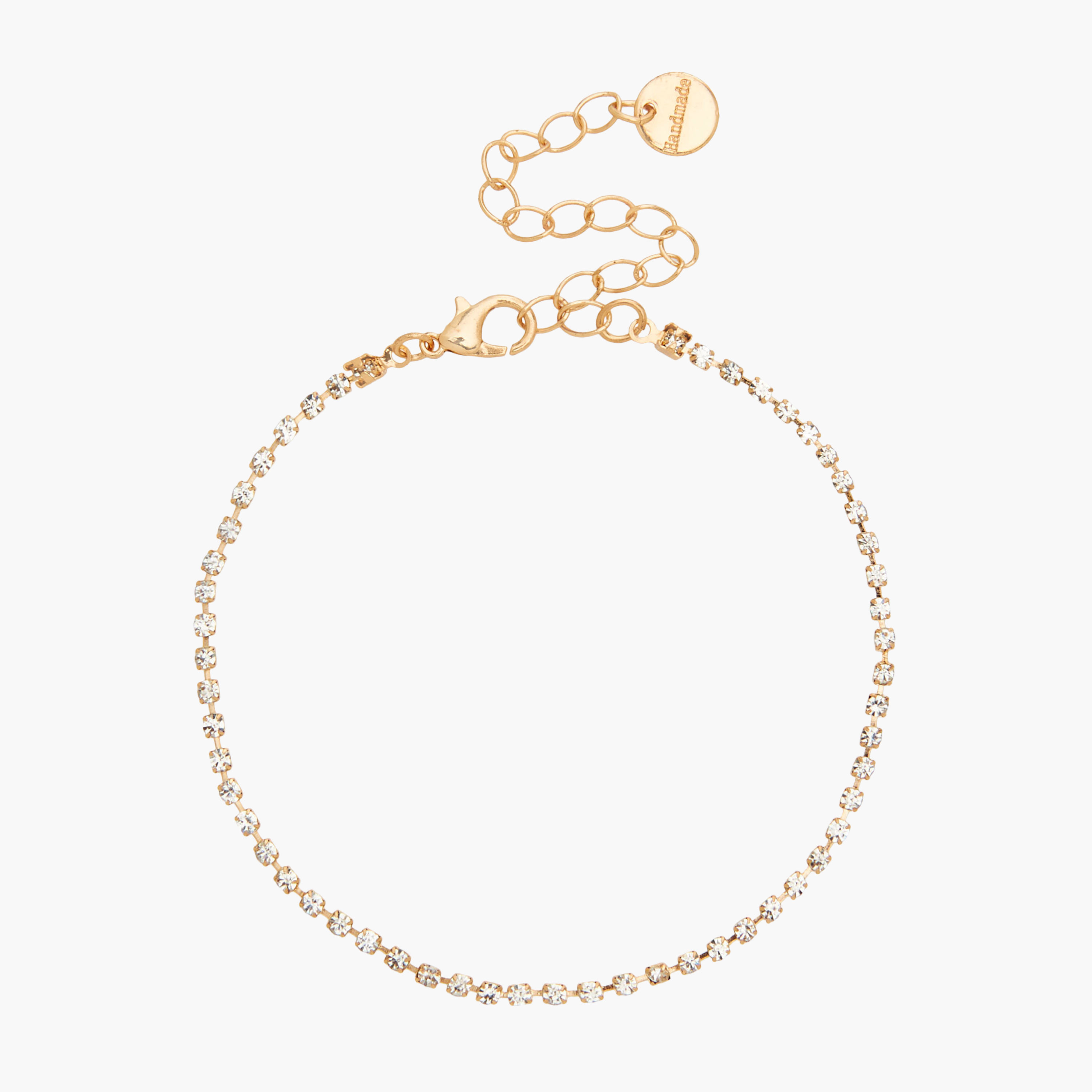 طقم خلاخيل مزينة بلون ذهبي من 7 قطع-women-watchesandjewellery-jewellery-anklets-image-11