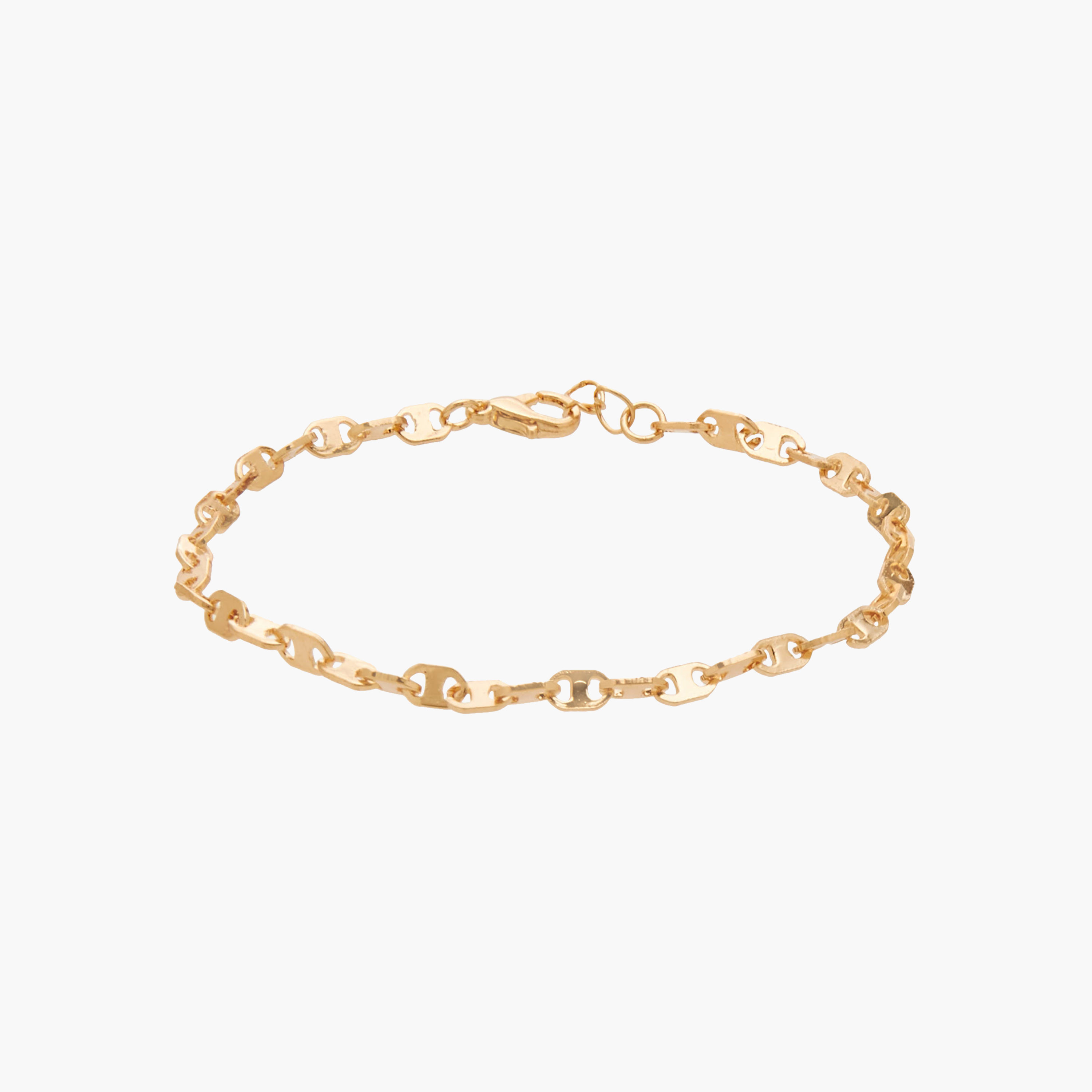 طقم خلاخيل مزينة بلون ذهبي من 7 قطع-women-watchesandjewellery-jewellery-anklets-image-3