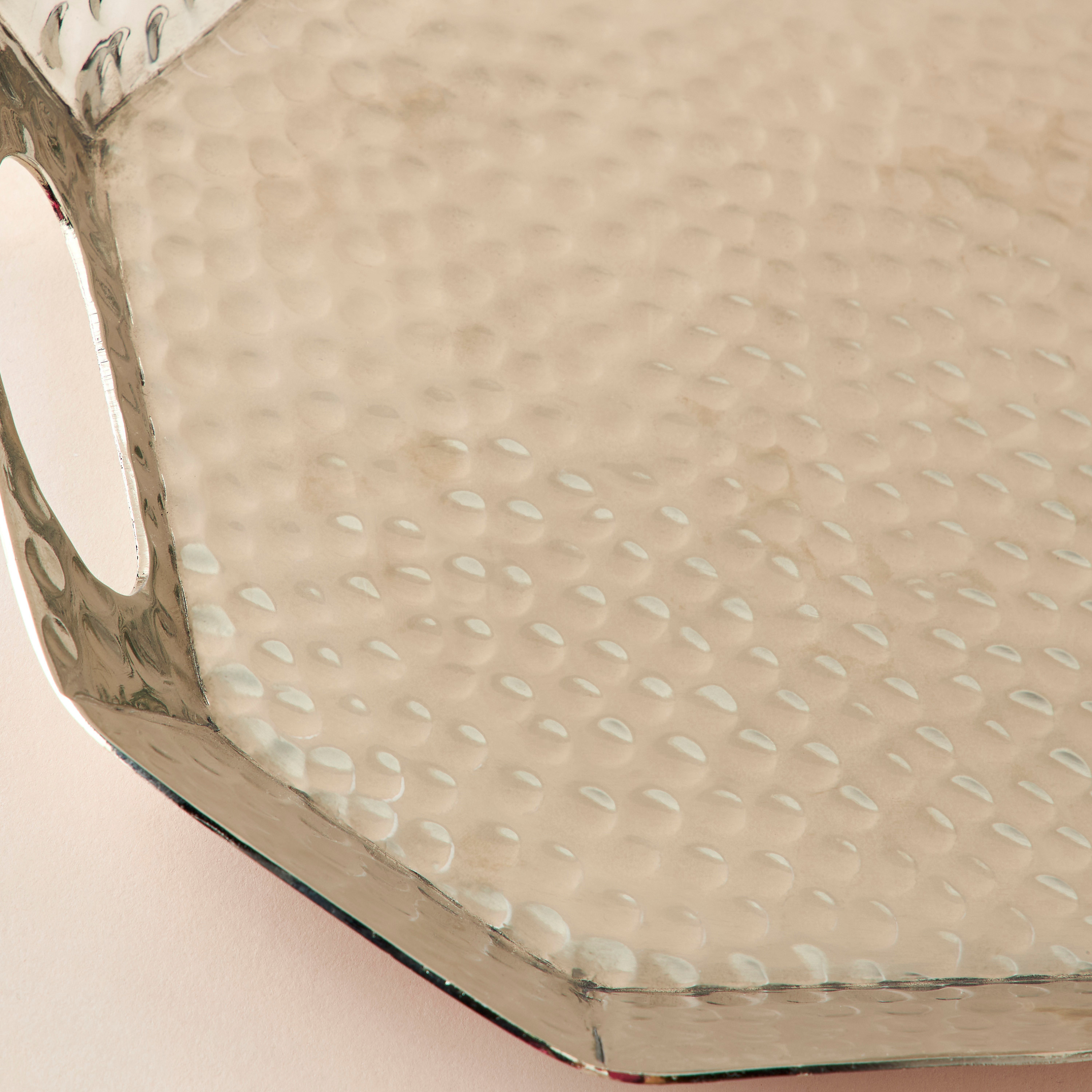 Decorative Hammered Tray - 38x27x4 cms-household-decor-boxesandtrays-image-4