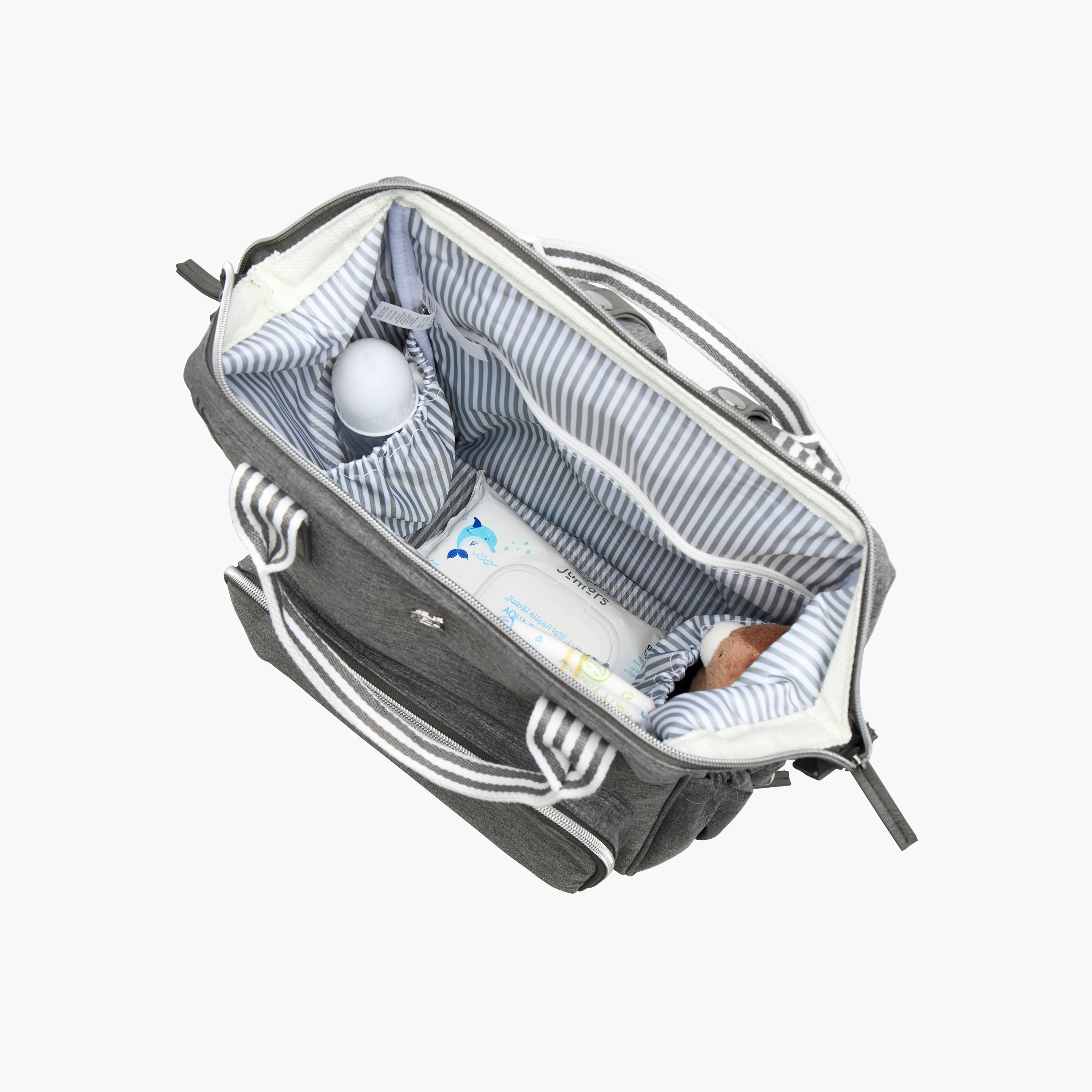 Giggles P Ripstop Diaper Bag with Changing Mat-baby-diapering-diaperbags-image-9
