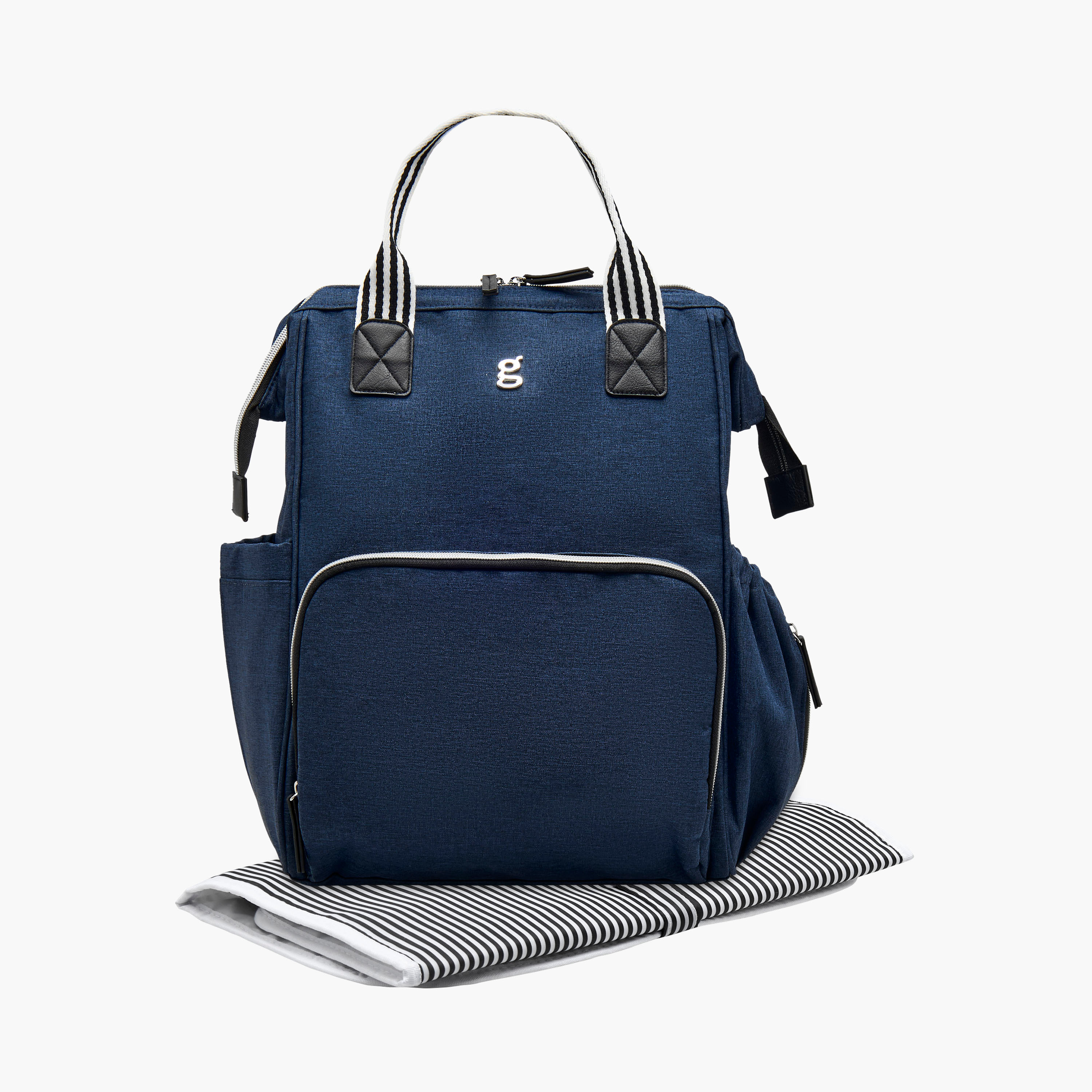 Giggles P Ripstop Diaper Bag with Changing Mat-baby-diapering-diaperbags-image-2
