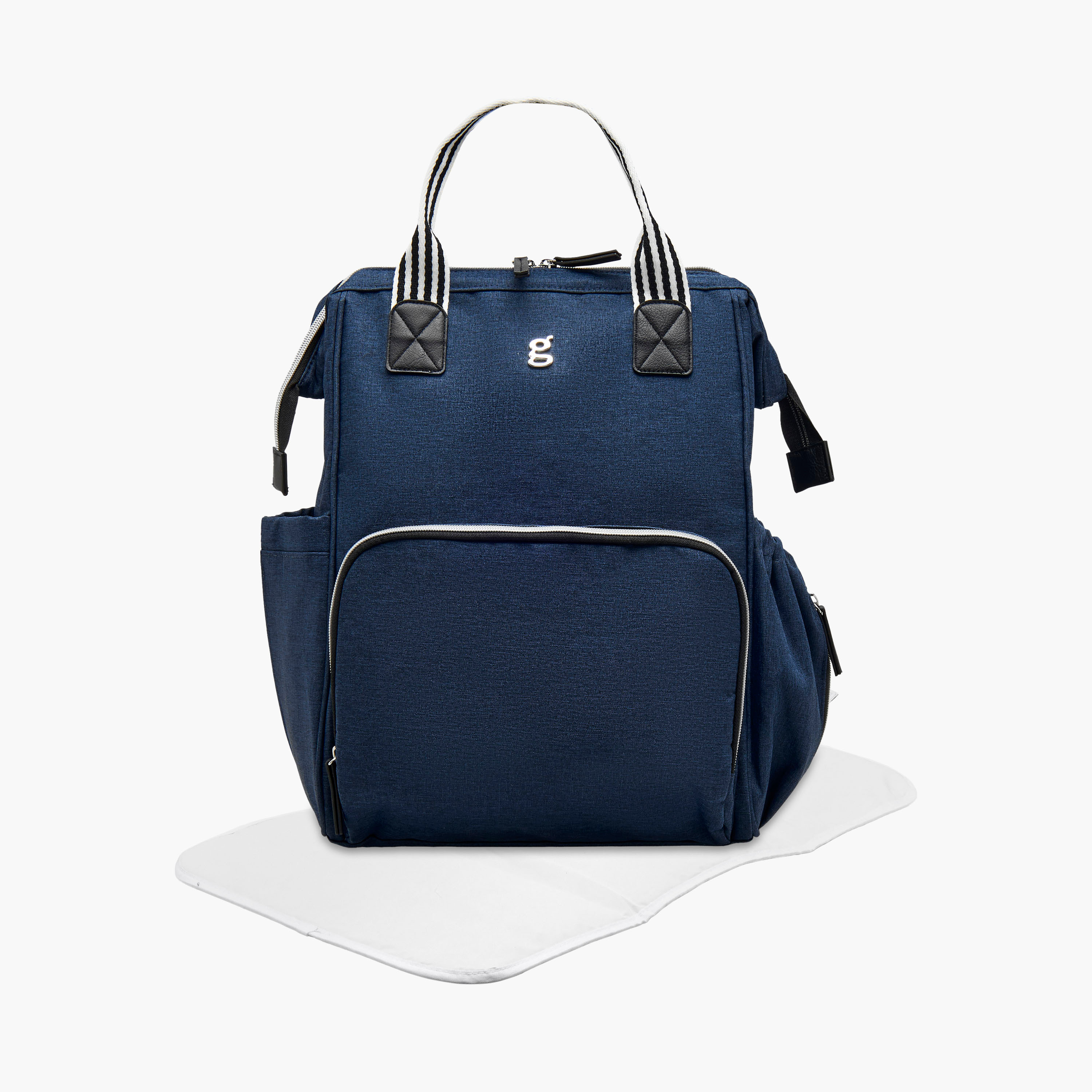 Giggles P Ripstop Diaper Bag with Changing Mat-baby-diapering-diaperbags-image-3