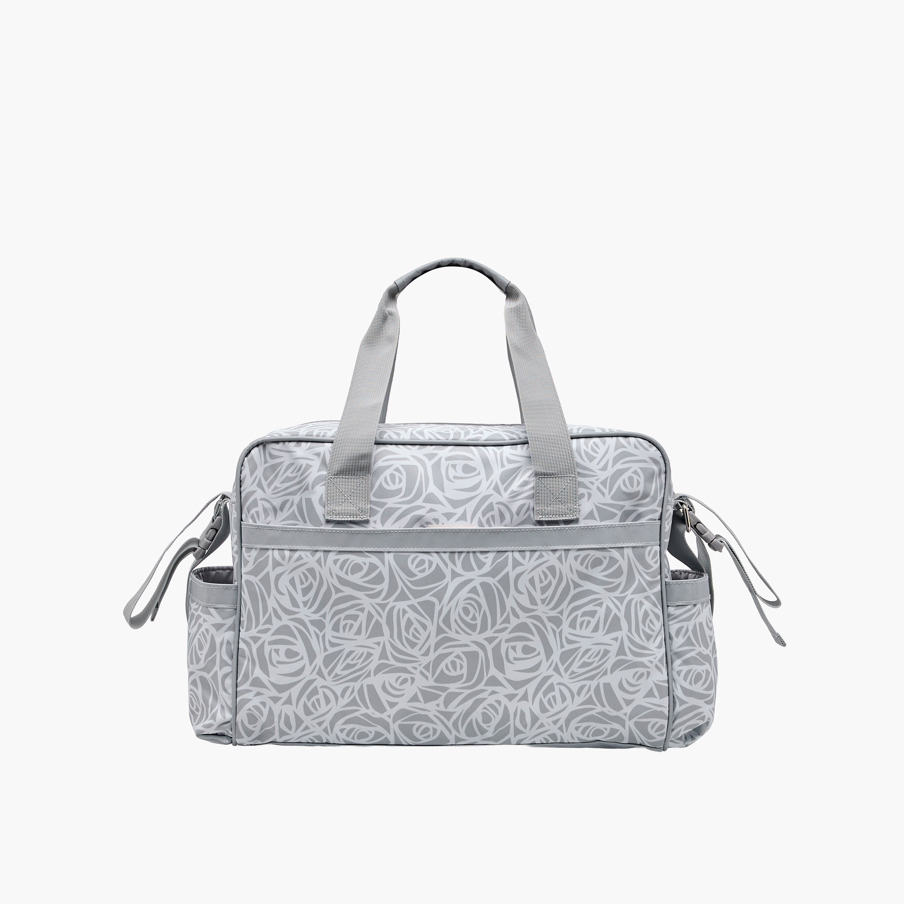 Juniors Diaper Bag with Abstract Rose Print, 38x13x28 cm-baby-diapering-diaperbags-image-4