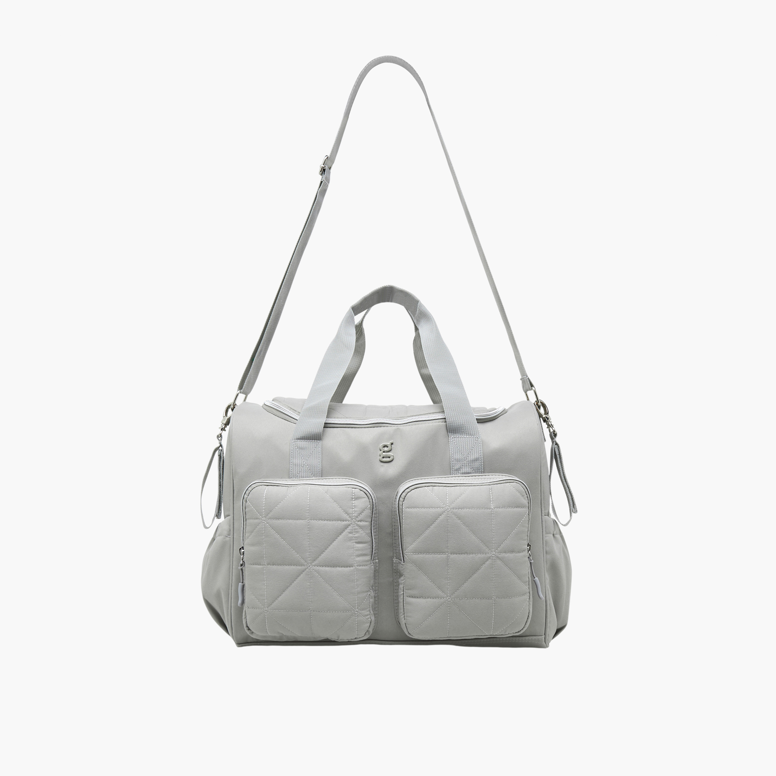 شنطة حفاضات مع مفرش غيار من جيجلز-baby-gear-diaperbags-image-1