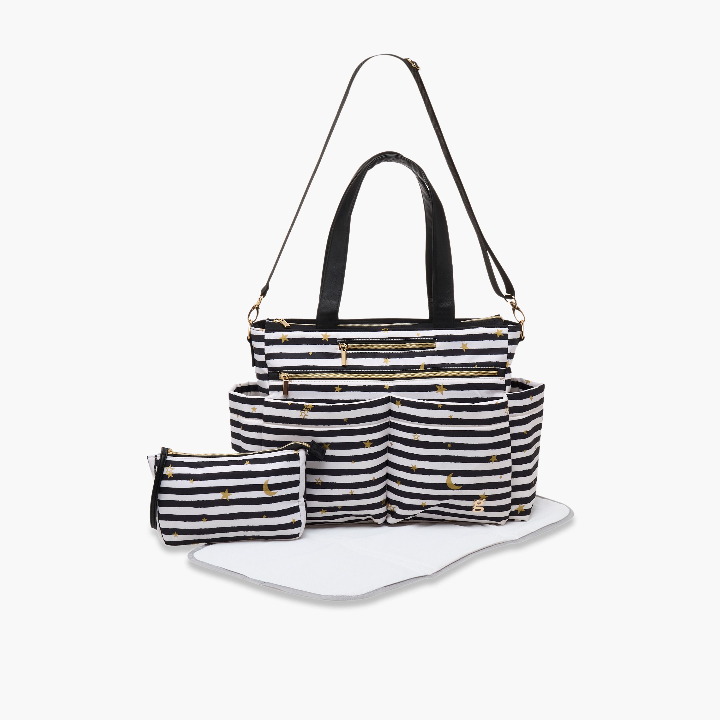 Giggles Diaper Bag with Changing Pad-baby-gear-diaperbags-image-1