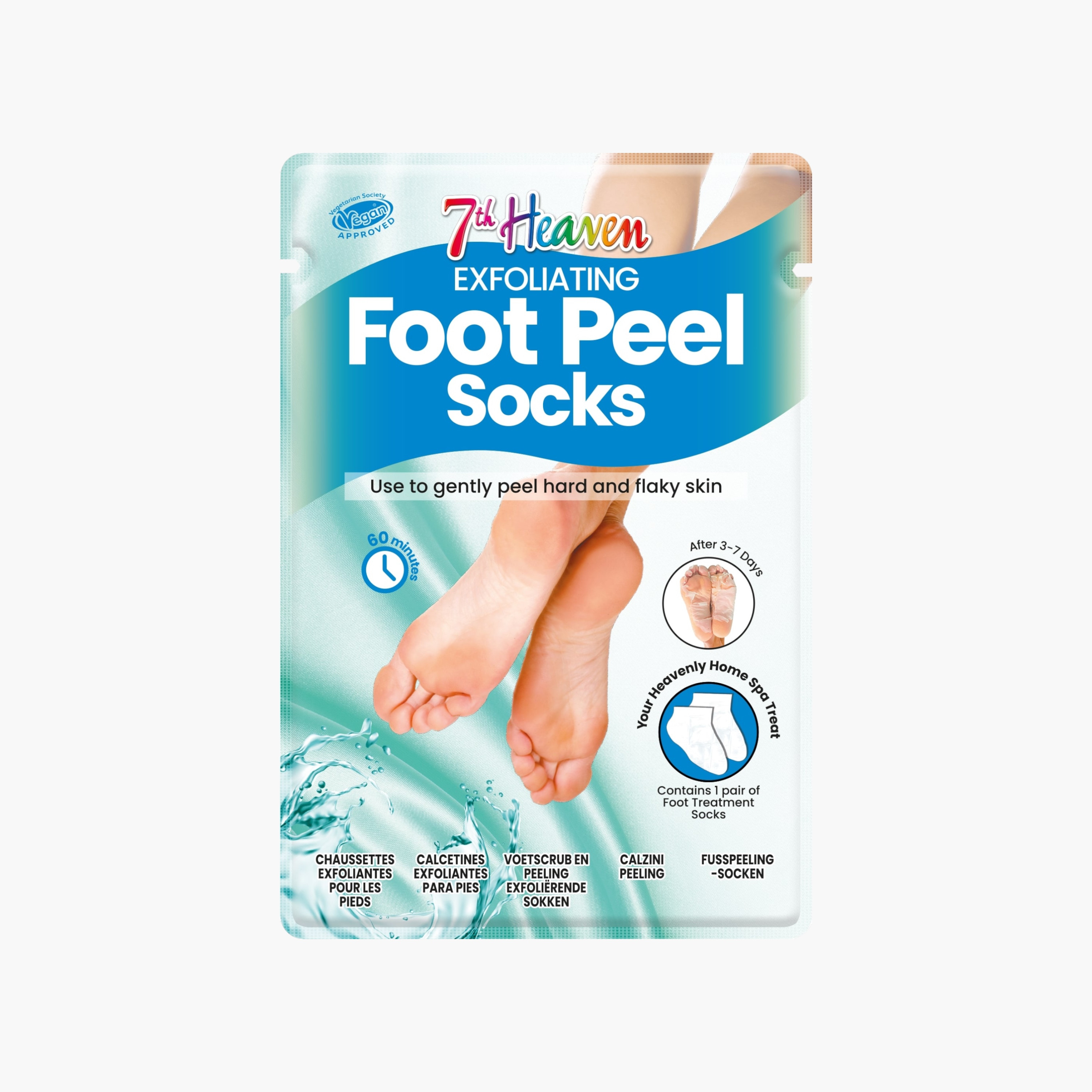 7TH HEAVEN Exfoliating Foot Peel Socks-beautyandpersonalcare-bathandbody-handsandfeet-image-1