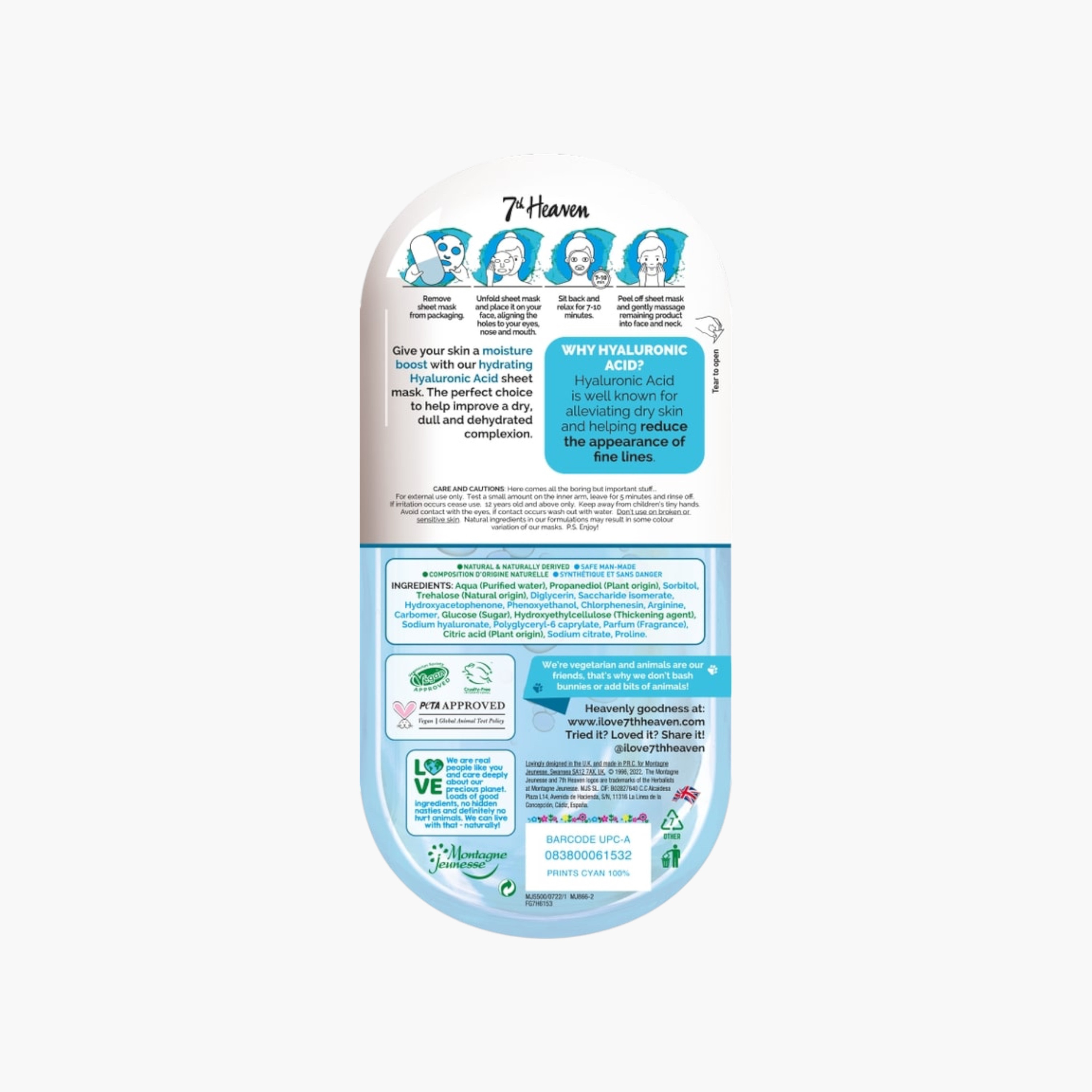 قناع الترطيب الفائق بحمض الهياليورونيك من سيفنث هيفن-beautyandpersonalcare-skin-masks-masksandpeels-image-2