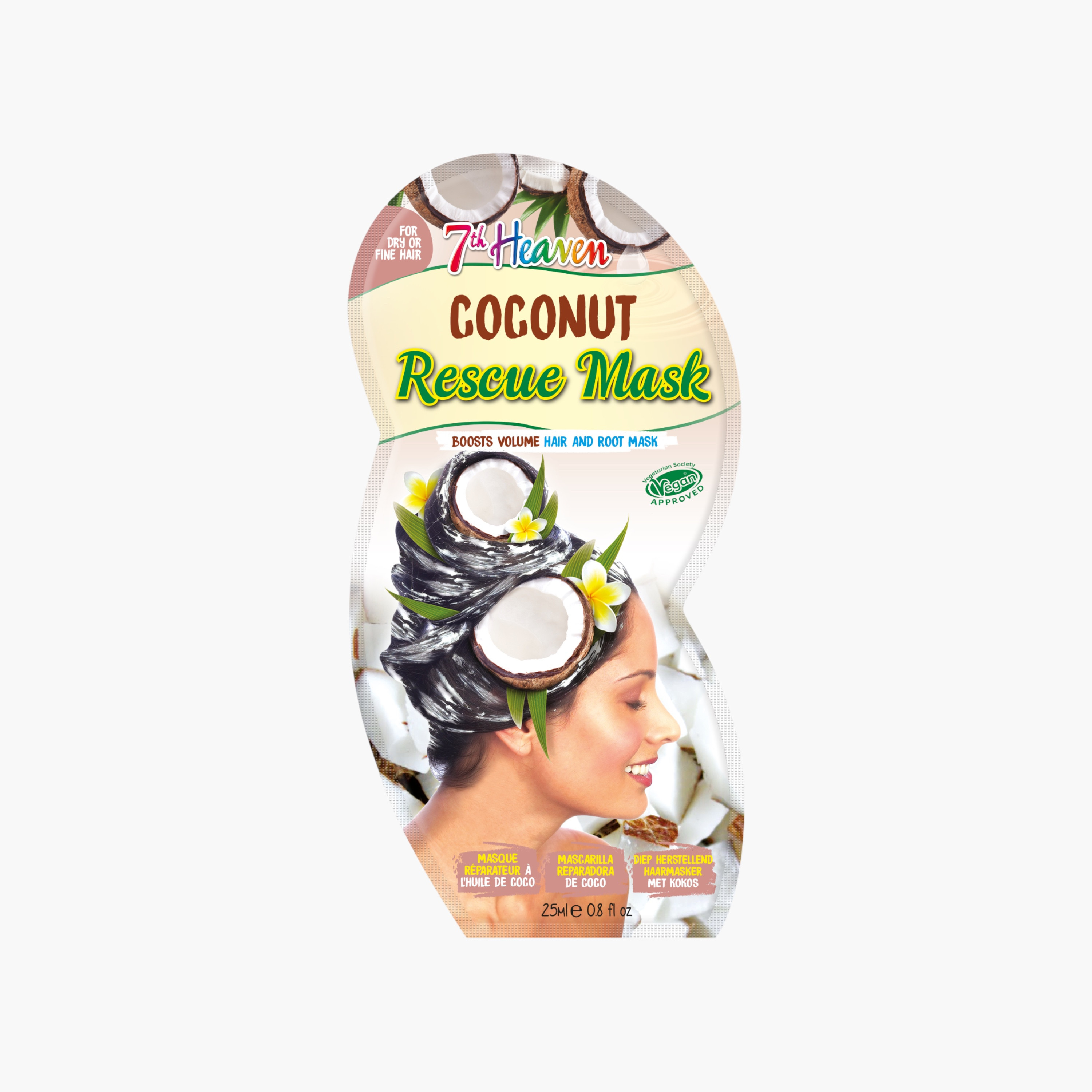 قناع إنقاذ للشعر والجذور ببروتين جوز الهند من سفنث هيفن - 25 مل-beautyandpersonalcare-hair-haircare-hairmasksandcreams-image-1