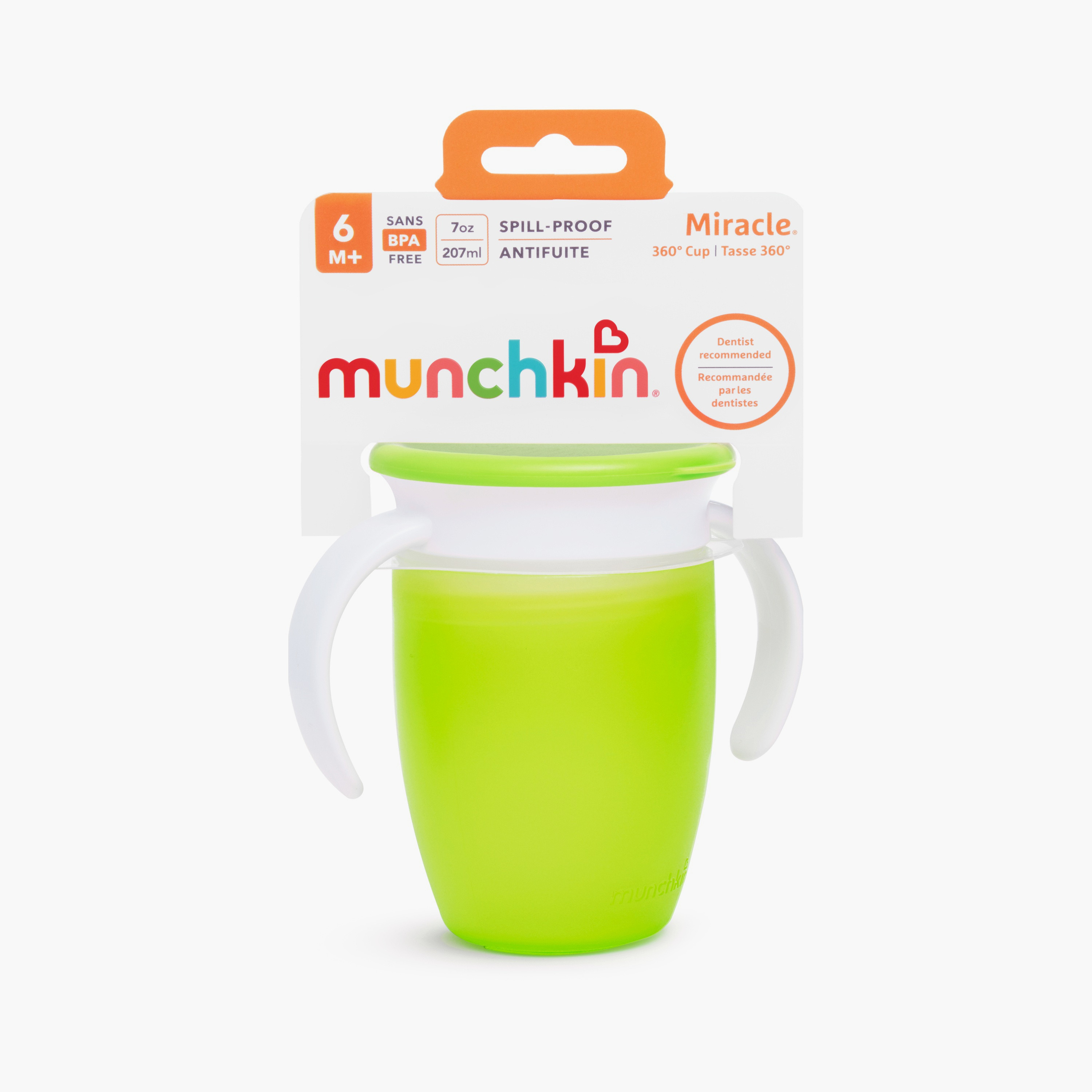 Munchkin Miracle 360° Trainer Cup with Lid - 7 oz-baby-feeding-mealtimeessentials-image-11
