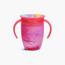 Munchkin Miracle 360° Tropical Swirl Trainer Cup - 7 oz - Cotton Candy Swirl-baby-feeding-mealtimeessentials-image-2