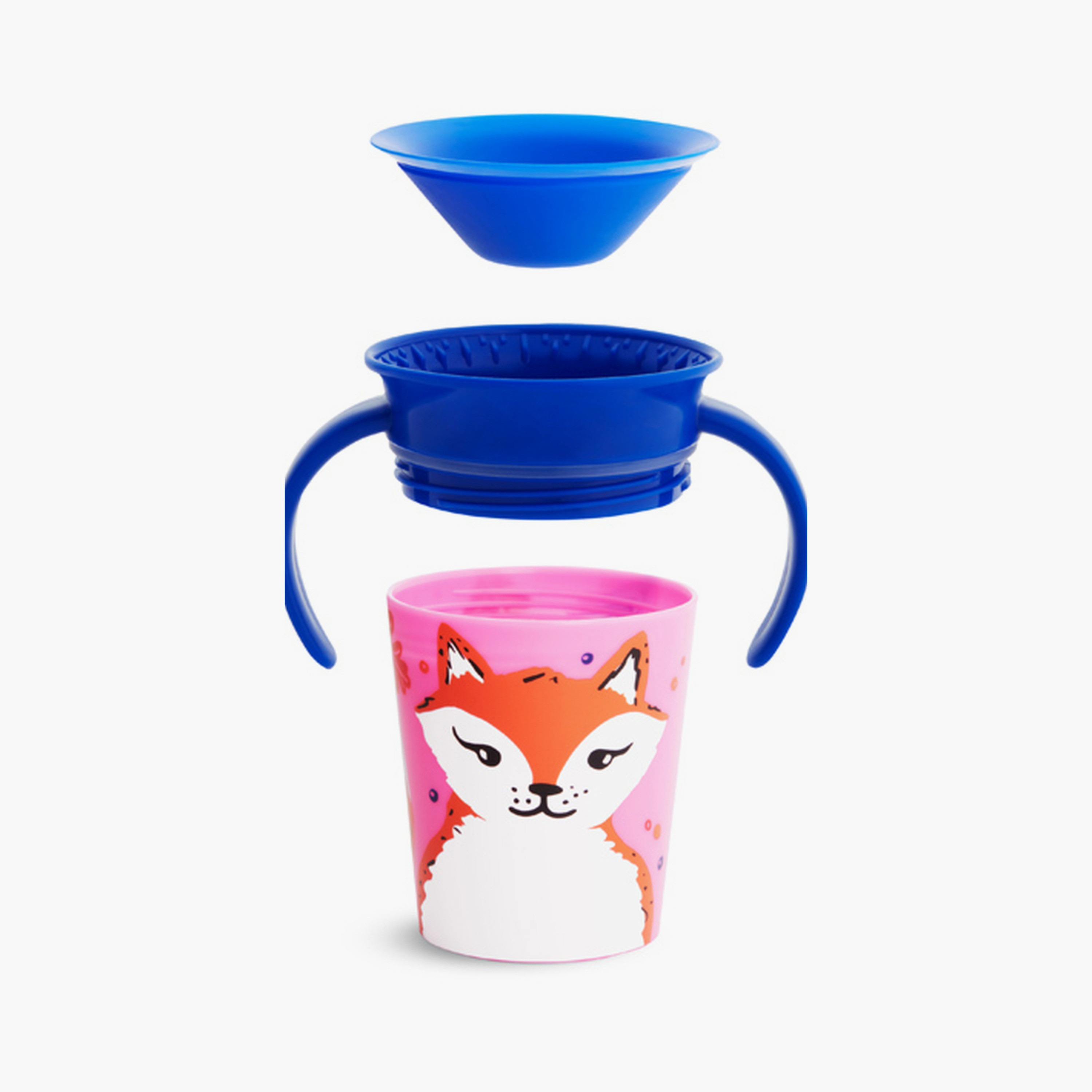 Munchkin Miracle 360° WildLove Trainer Cup - 6 oz - Fox-baby-feeding-mealtimeessentials-image-5