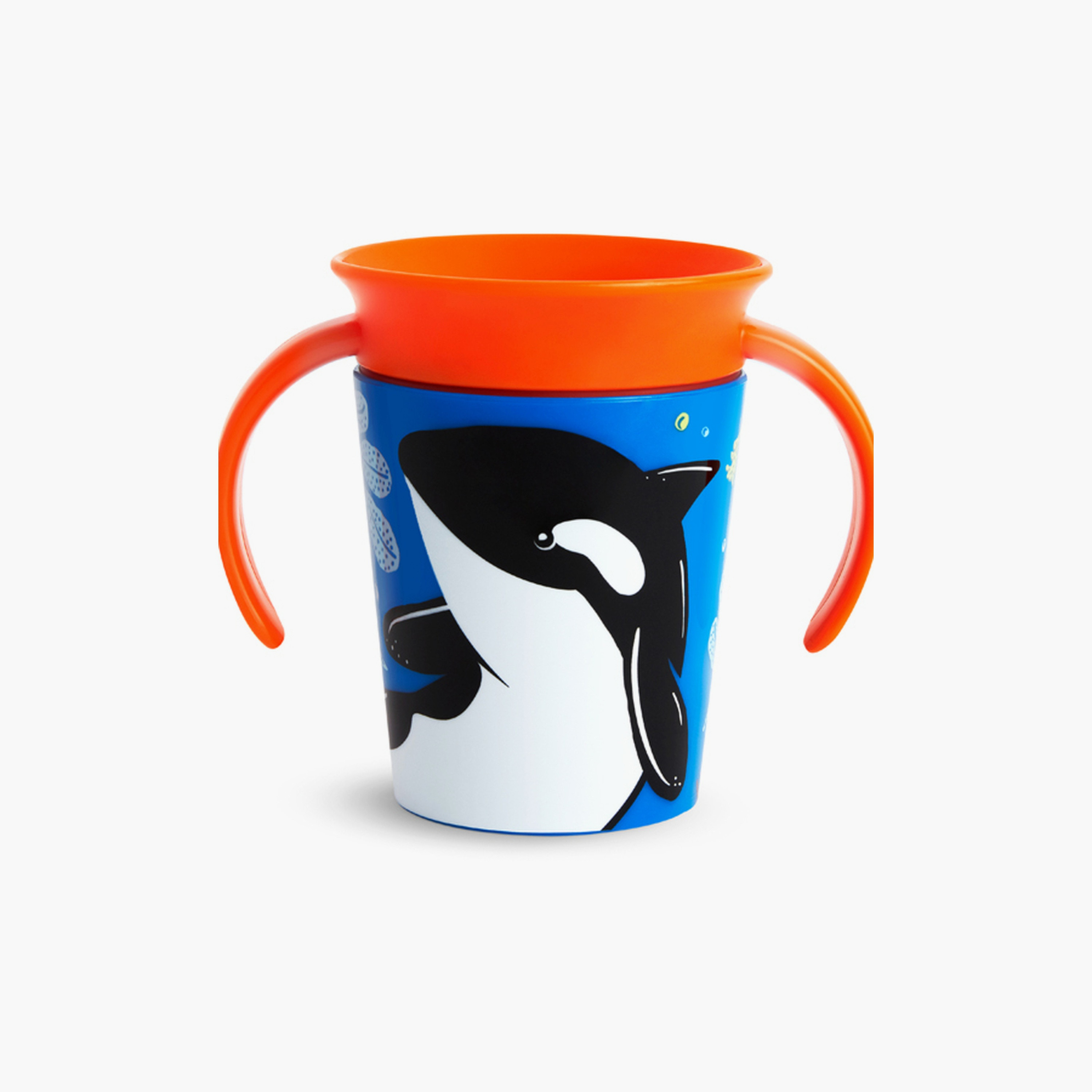 Munchkin Miracle 360° WildLove Trainer Cup - 6 oz - Orca-baby-feeding-mealtimeessentials-image-3
