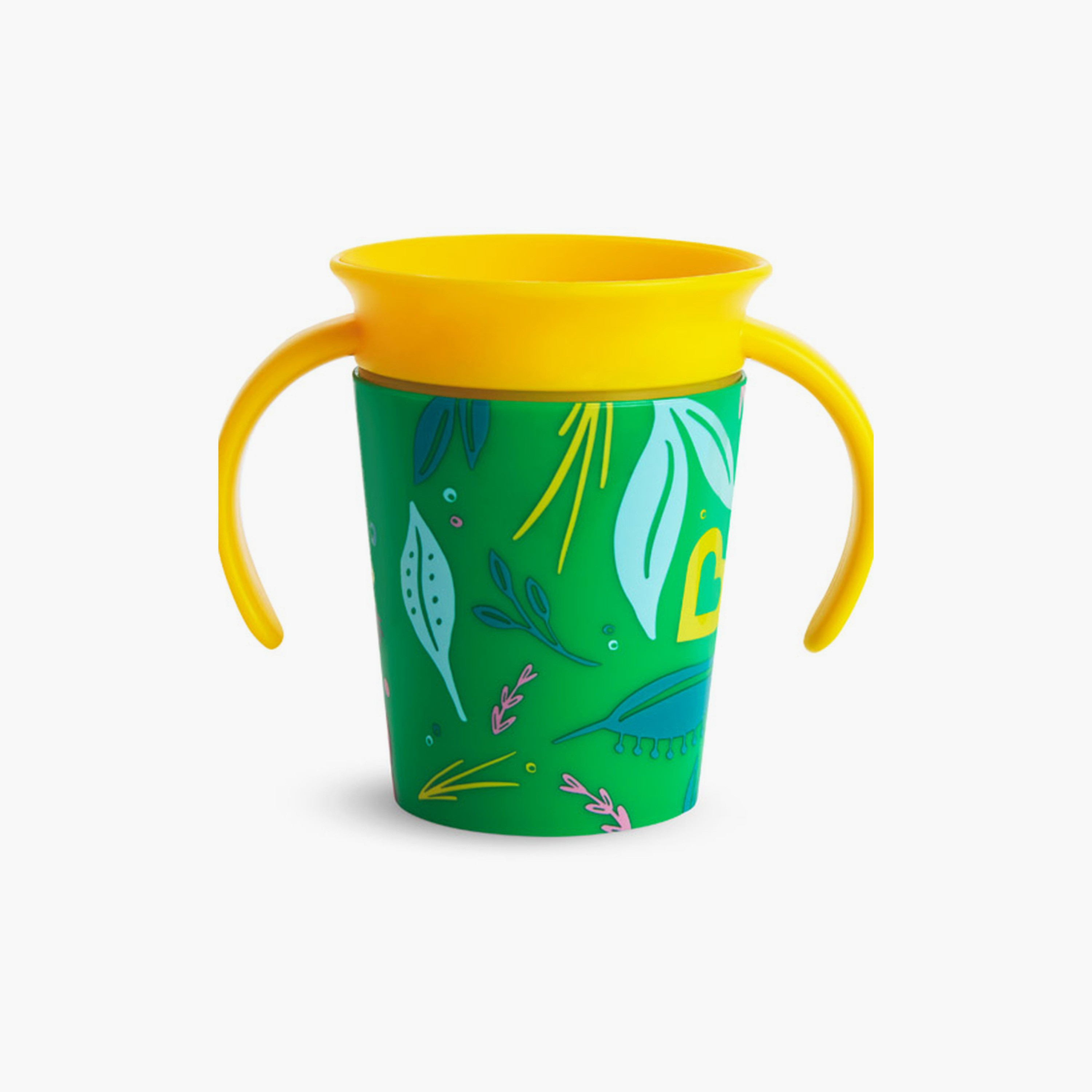 Munchkin Miracle 360° WildLove Trainer Cup - 6 oz - Elephant-baby-feeding-mealtimeessentials-image-4