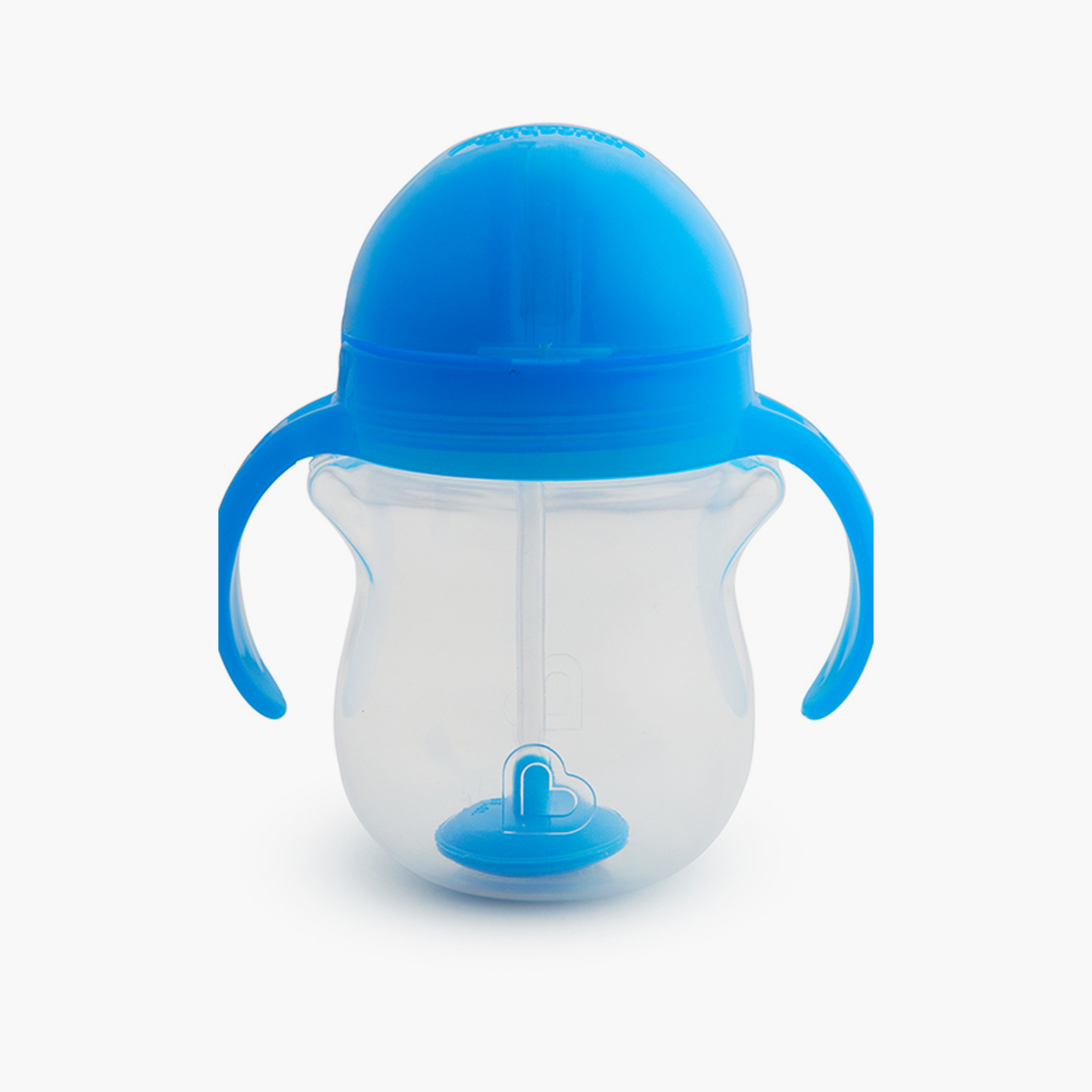 كوب التدريب بالشفاطة الموزونة والقابلة للنقر من أي زاوية - 7 أونصة من مانشكين-baby-feeding-mealtimeessentials-image-1