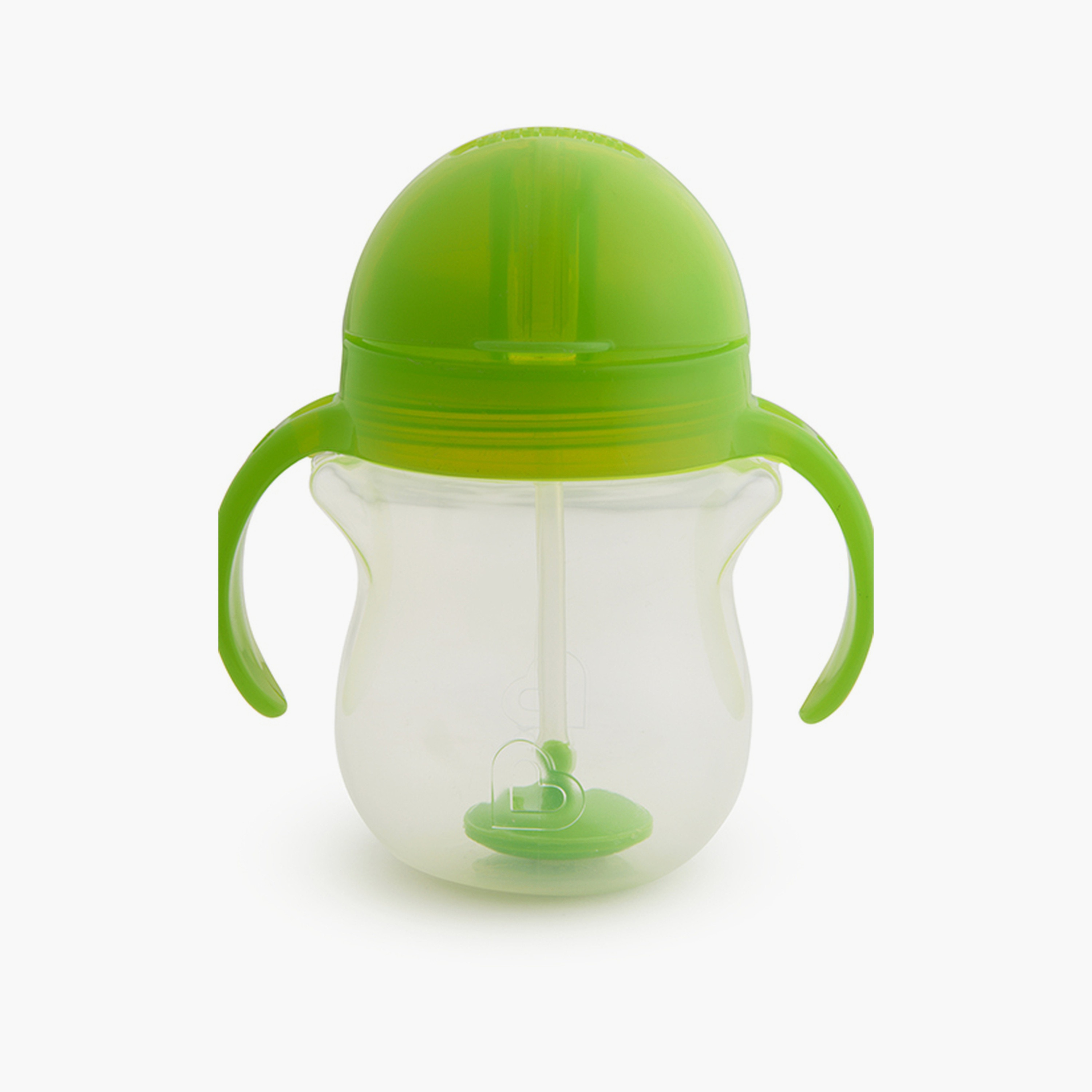 كوب التدريب بالشفاطة الموزونة والقابلة للنقر من أي زاوية - 7 أونصة من مانشكين-baby-feeding-mealtimeessentials-image-1