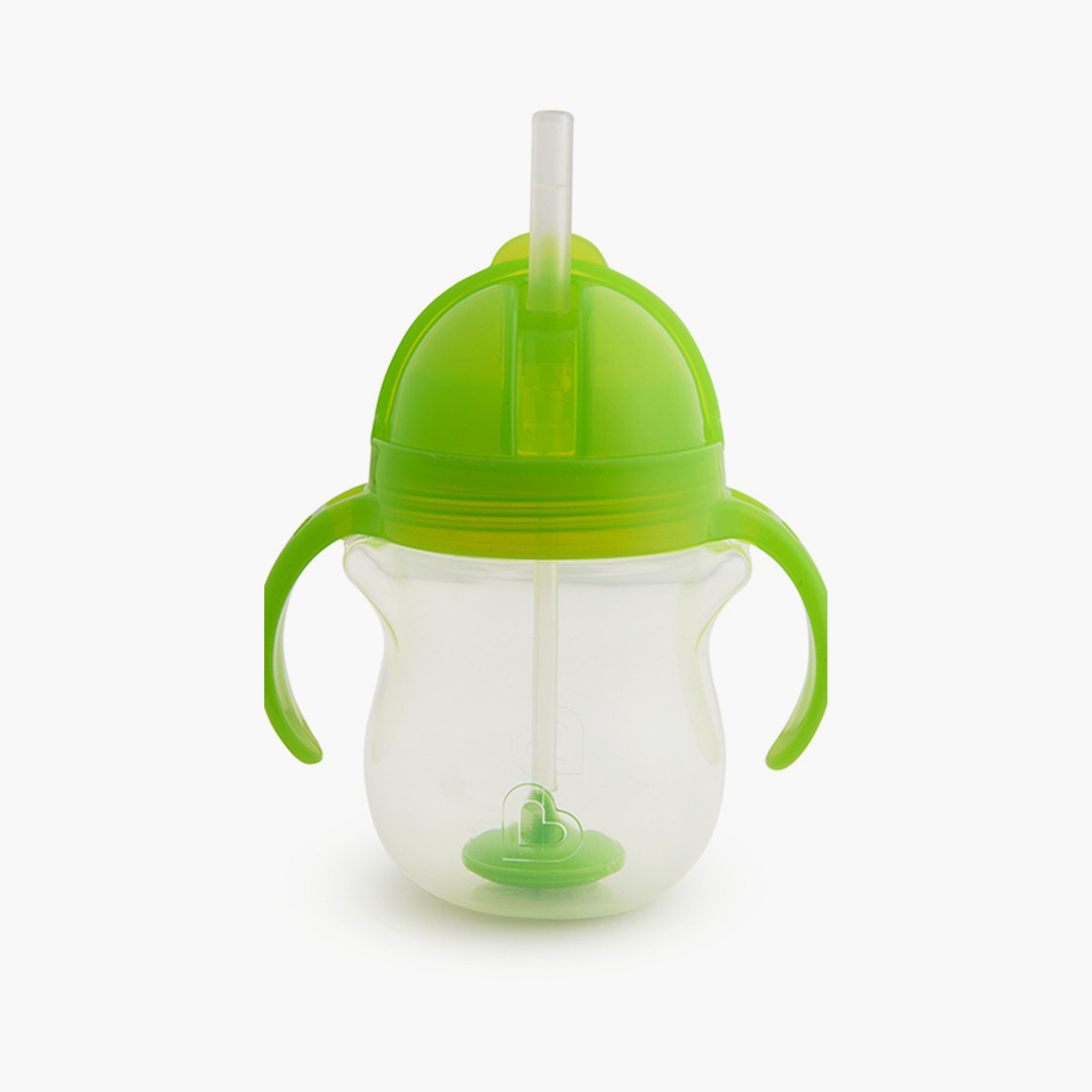 كوب التدريب بالشفاطة الموزونة والقابلة للنقر من أي زاوية - 7 أونصة من مانشكين-baby-feeding-mealtimeessentials-image-2