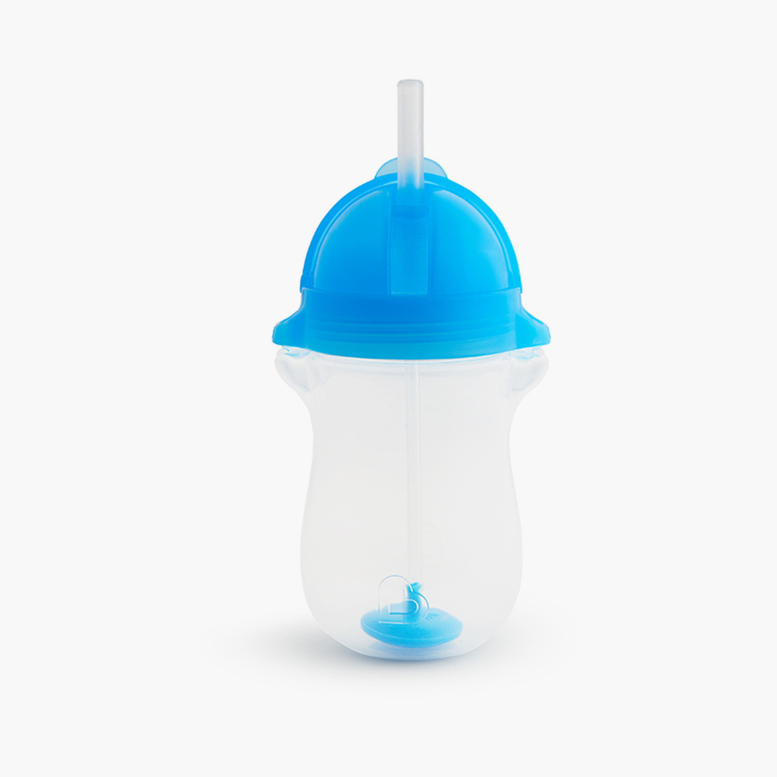 كوب التدريب بالشفاطة الموزونة والقابلة للنقر من أي زاوية - 10 أونصة من مانشكين-baby-feeding-mealtimeessentials-image-2