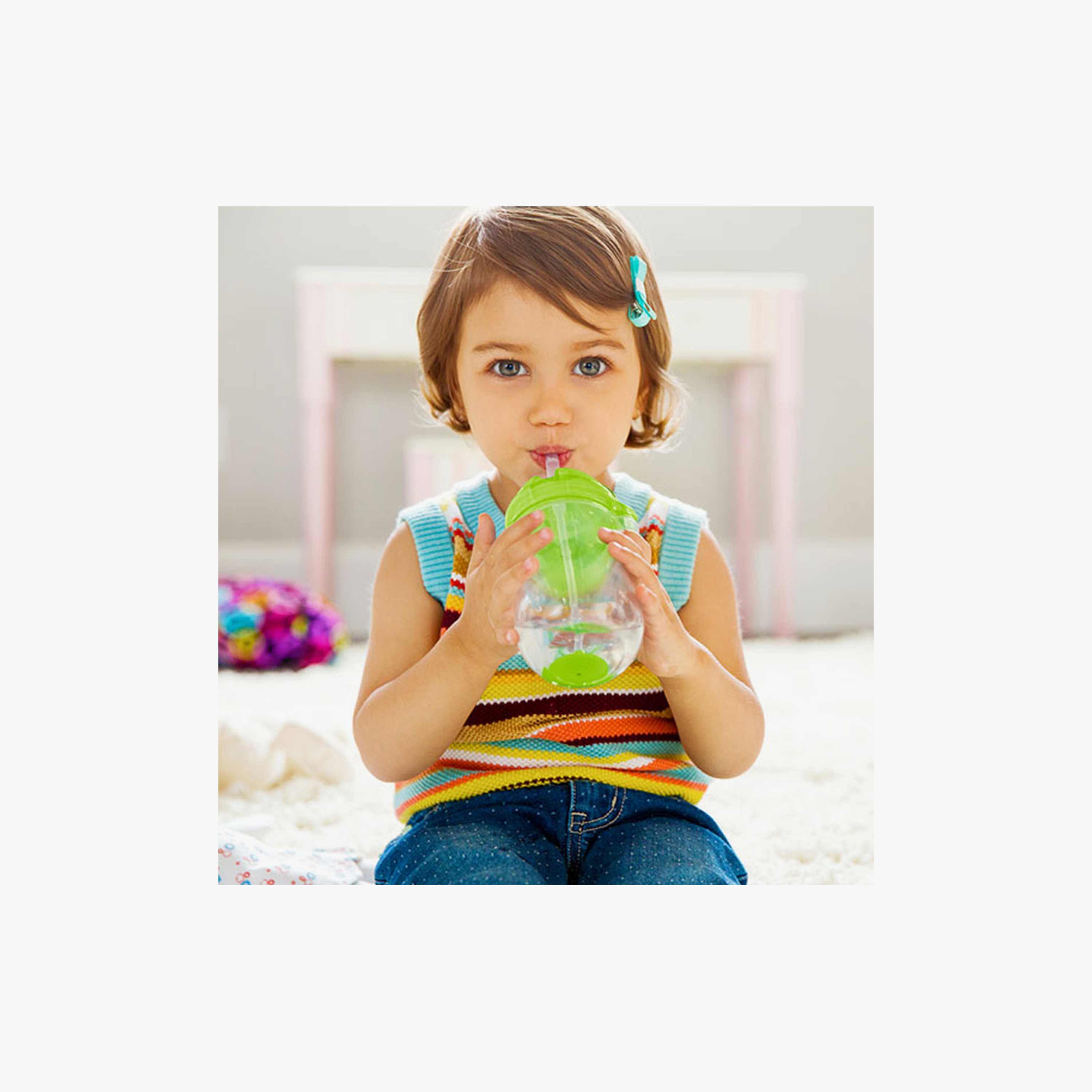 Munchkin Any Angle Click Lock Weighted Straw Trainer Cup - 10 oz-baby-feeding-mealtimeessentials-image-7