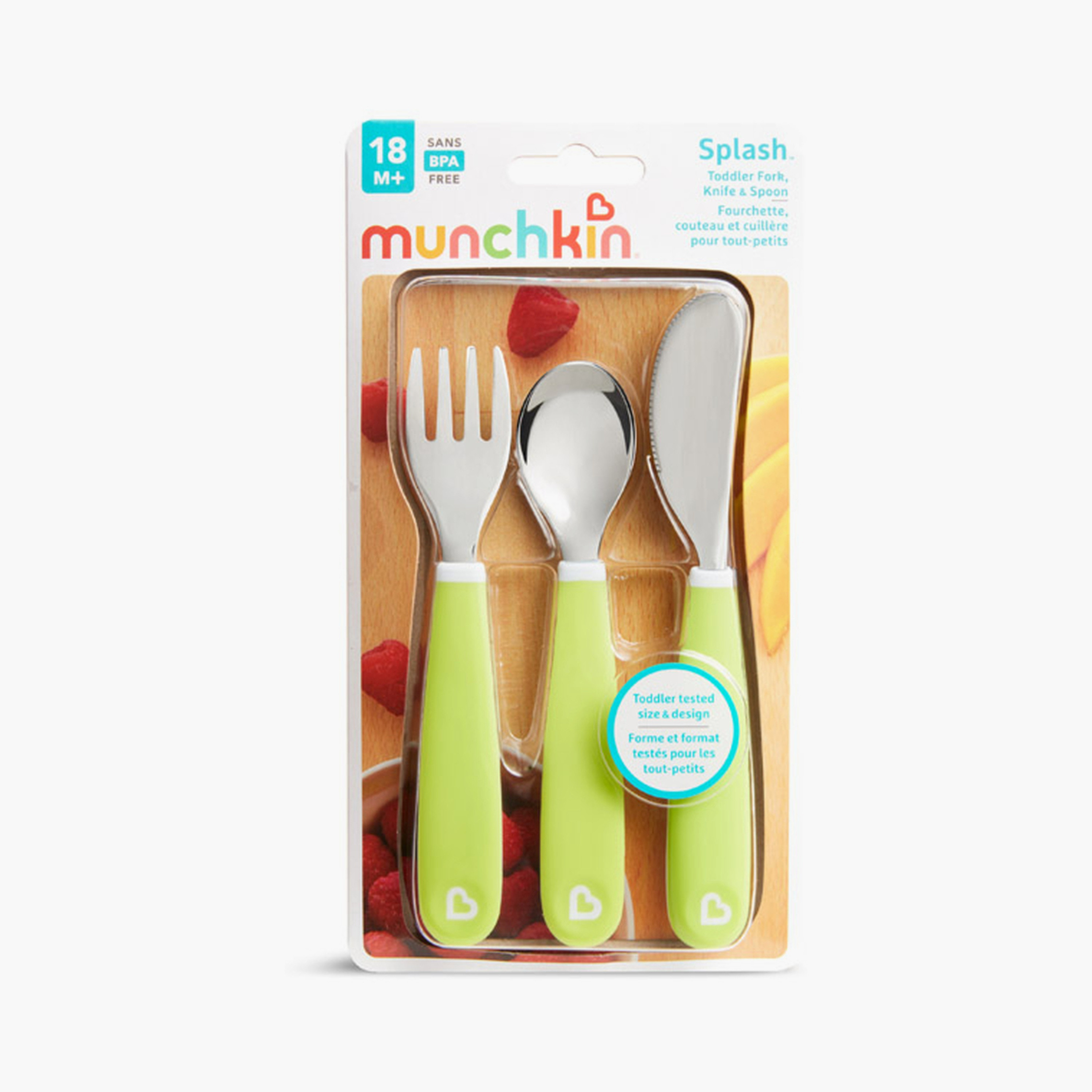 Munchkin Splash Toddler Fork, Knife & Spoon Set-baby-feeding-mealtimeessentials-image-2