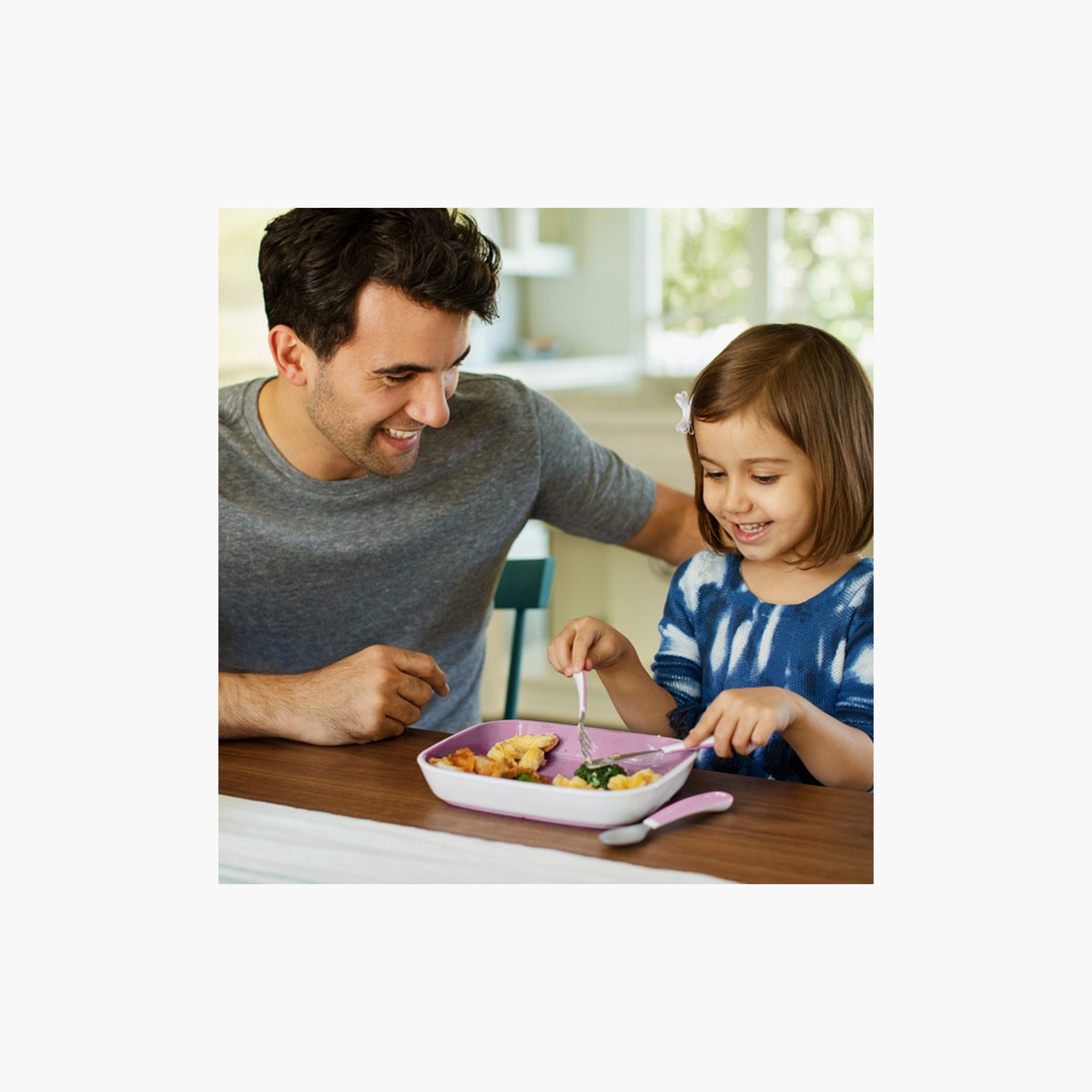 طقم شوكة وسكين وملعقة سبلاش للأطفال الصغار من مانشكين-baby-feeding-mealtimeessentials-image-4
