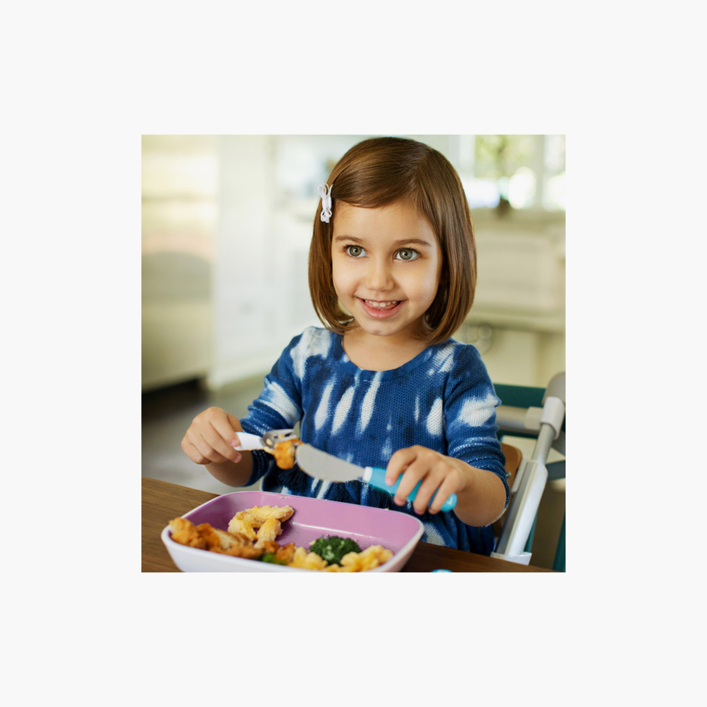 طقم شوكة وسكين وملعقة سبلاش للأطفال الصغار من مانشكين-baby-feeding-mealtimeessentials-image-16
