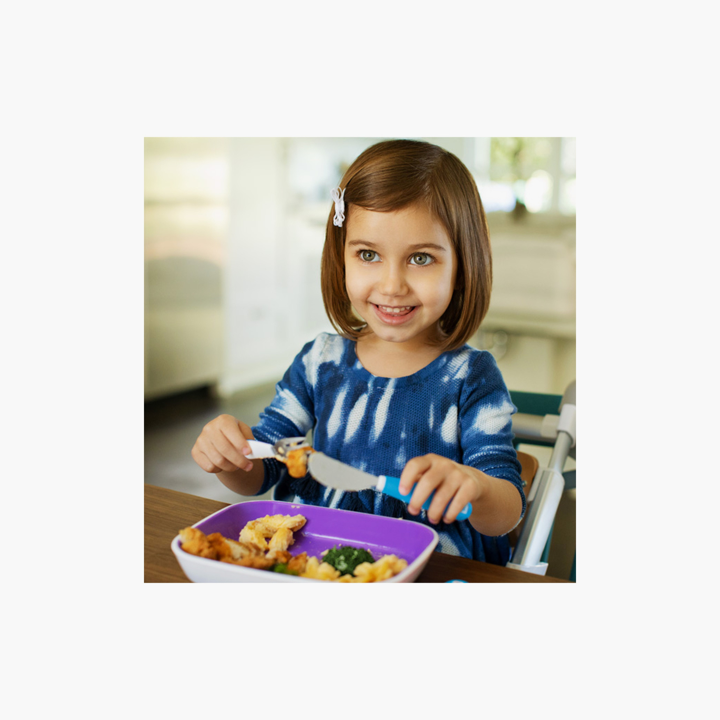 طقم شوكة وسكين وملعقة سبلاش للأطفال الصغار من مانشكين-baby-feeding-mealtimeessentials-image-17