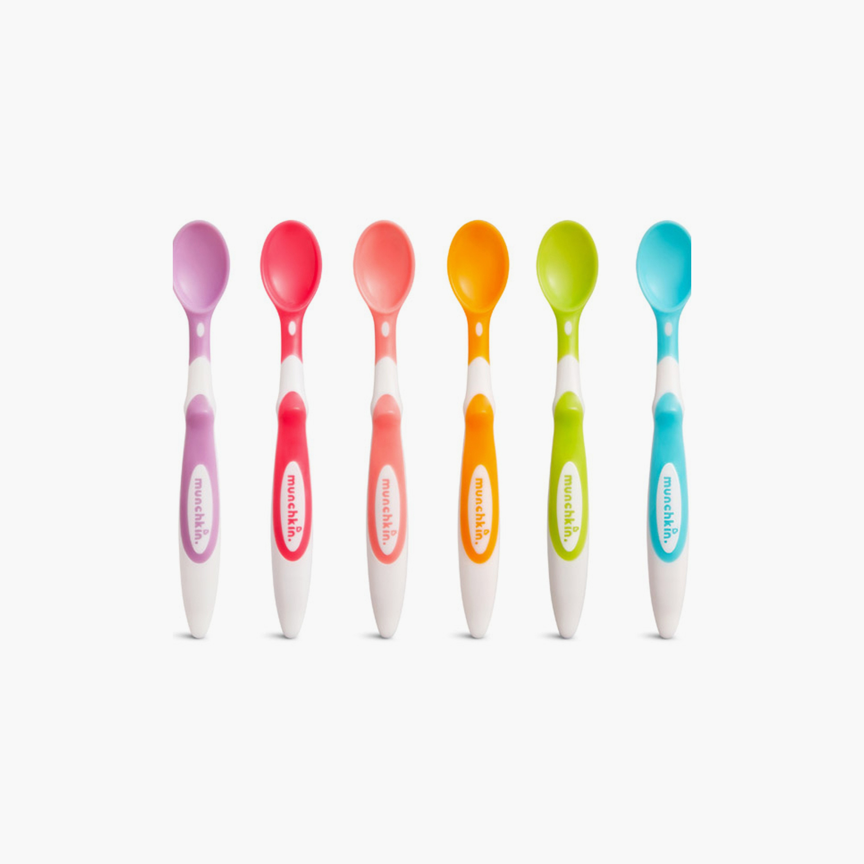Munchkin 6-Piece Soft-Tip Infant Spoons Set-baby-feeding-mealtimeessentials-image-1