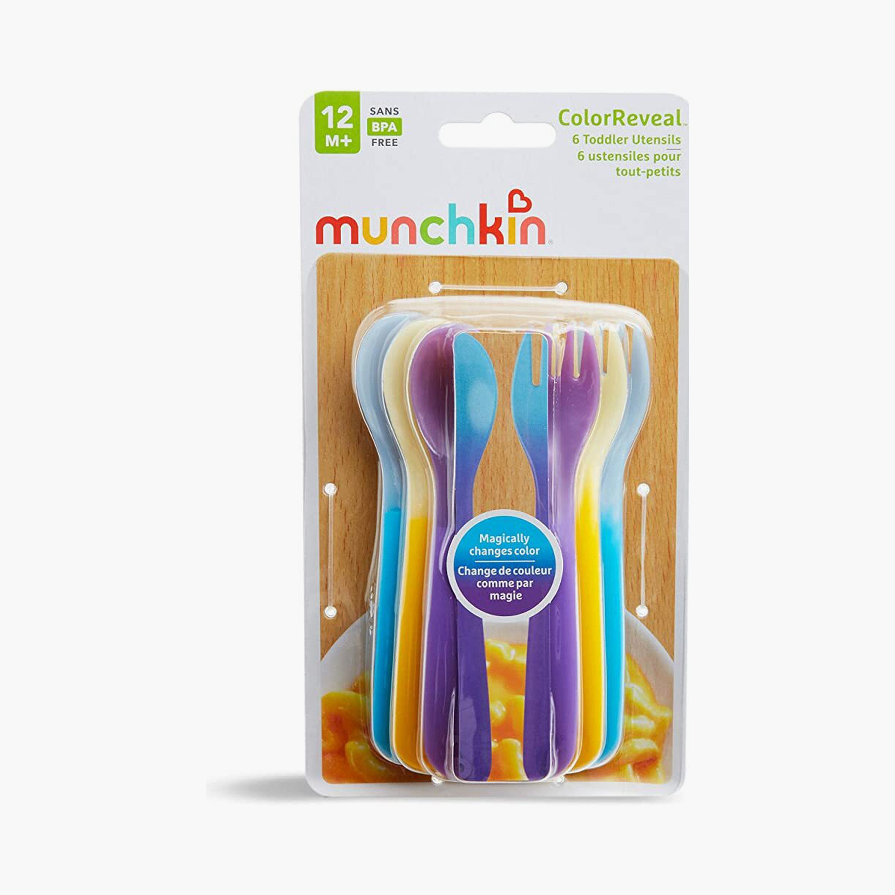 Munchkin 6-Piece ColorReveal Color Changing Fork & Spoon Set-baby-feeding-mealtimeessentials-image-5