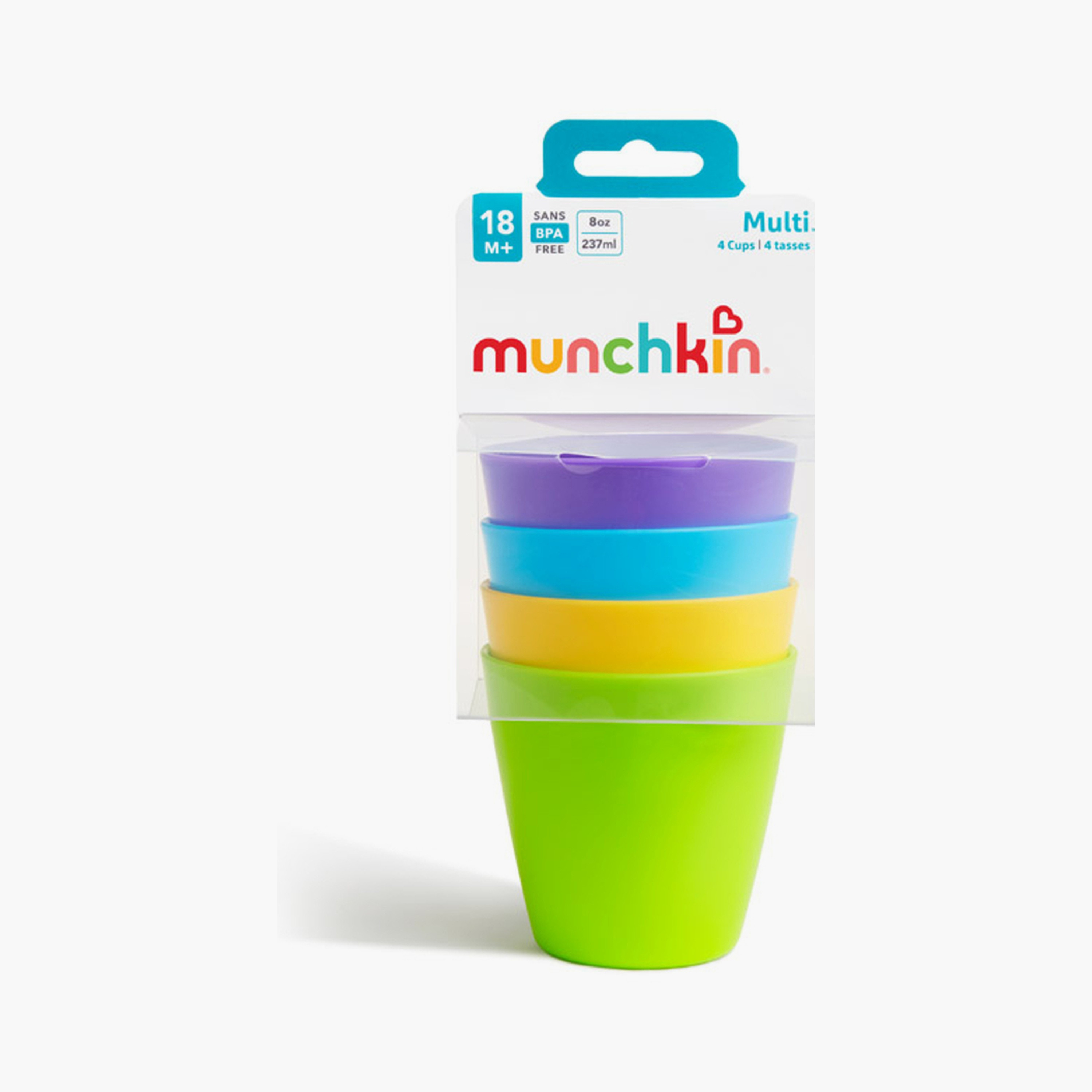 Munchkin 4-Piece Open Cups - 8 oz-baby-feeding-mealtimeessentials-image-14