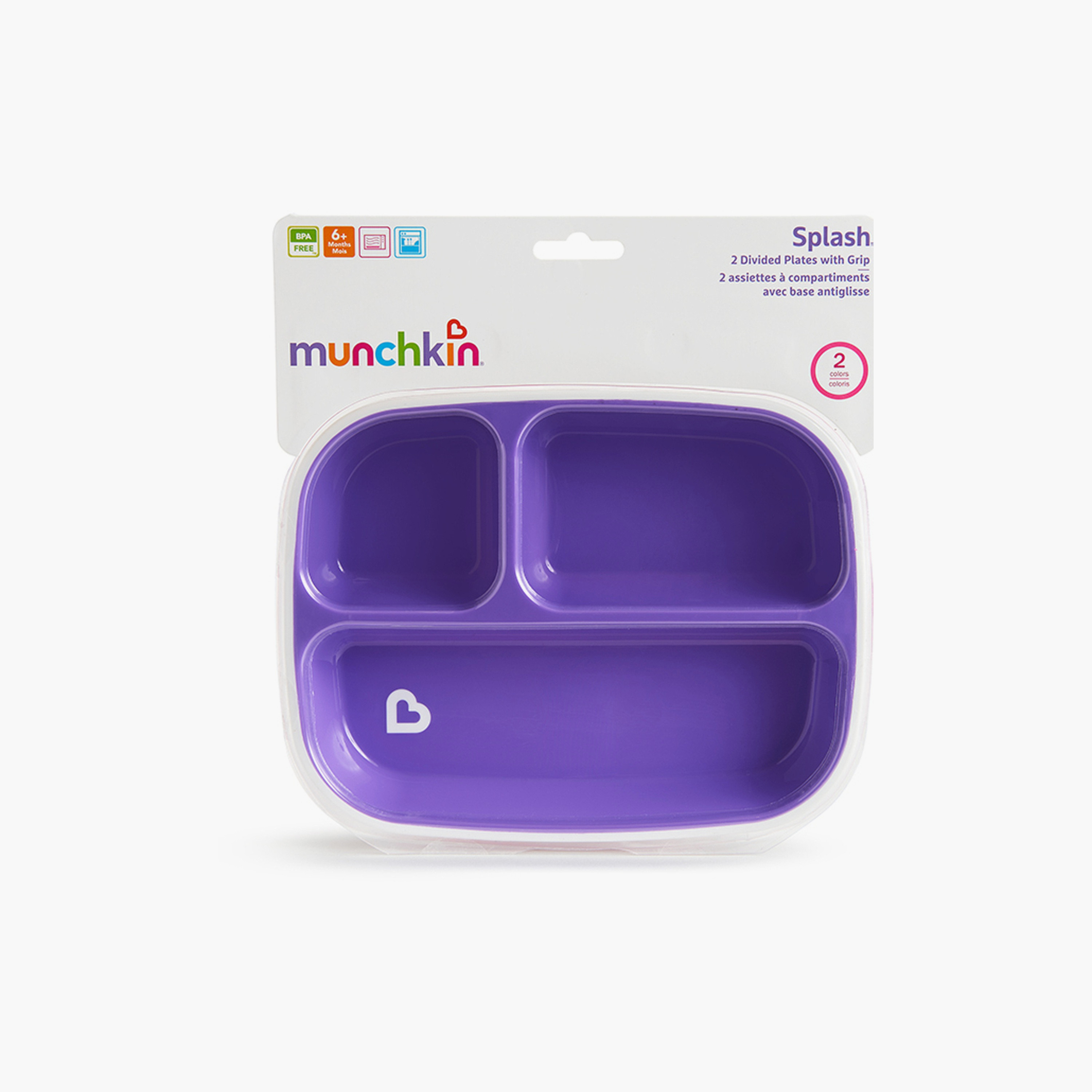 Munchkin 2-Piece Splash Divided Plates-baby-feeding-mealtimeessentials-image-14