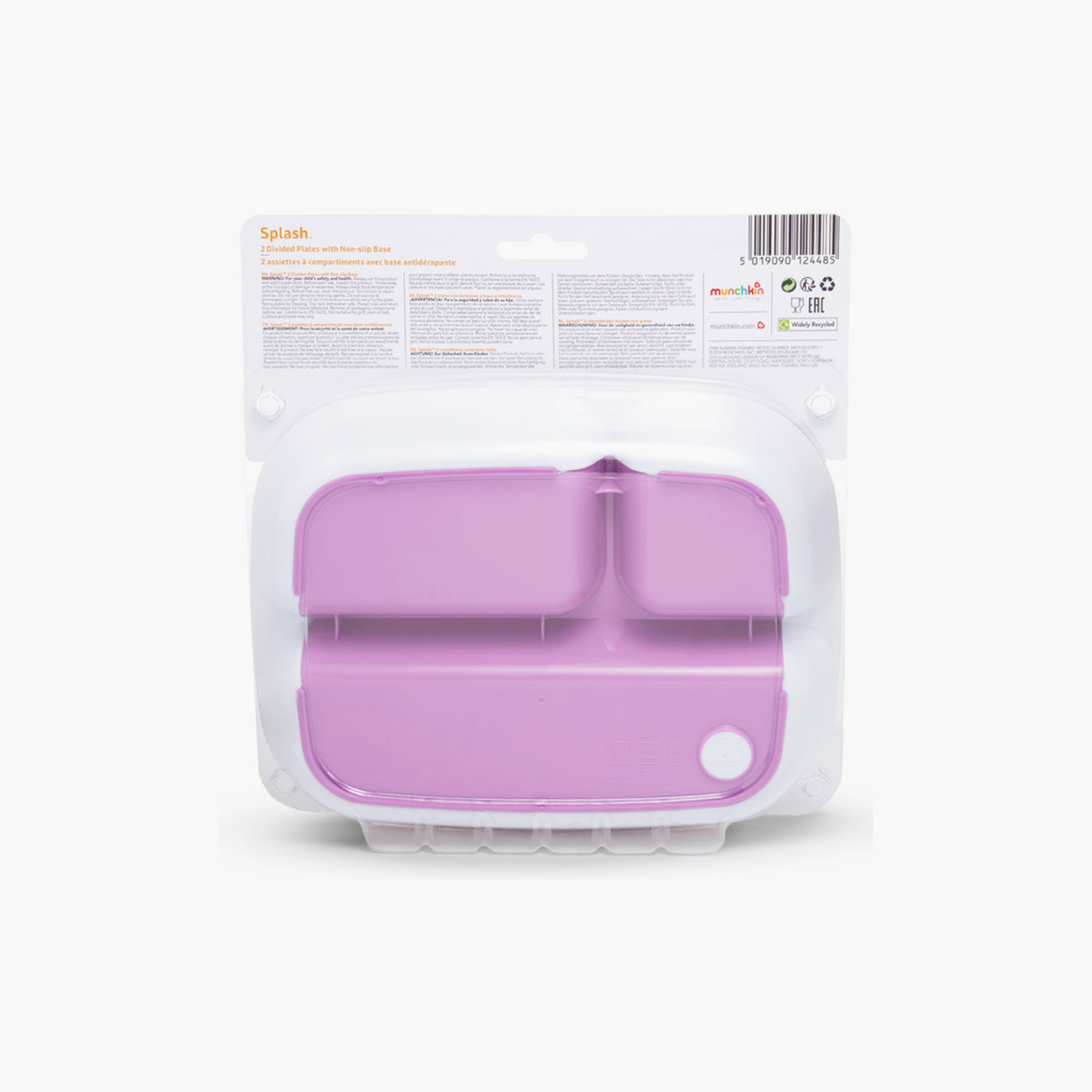 Munchkin 2-Piece Splash Divided Plates-baby-feeding-mealtimeessentials-image-2