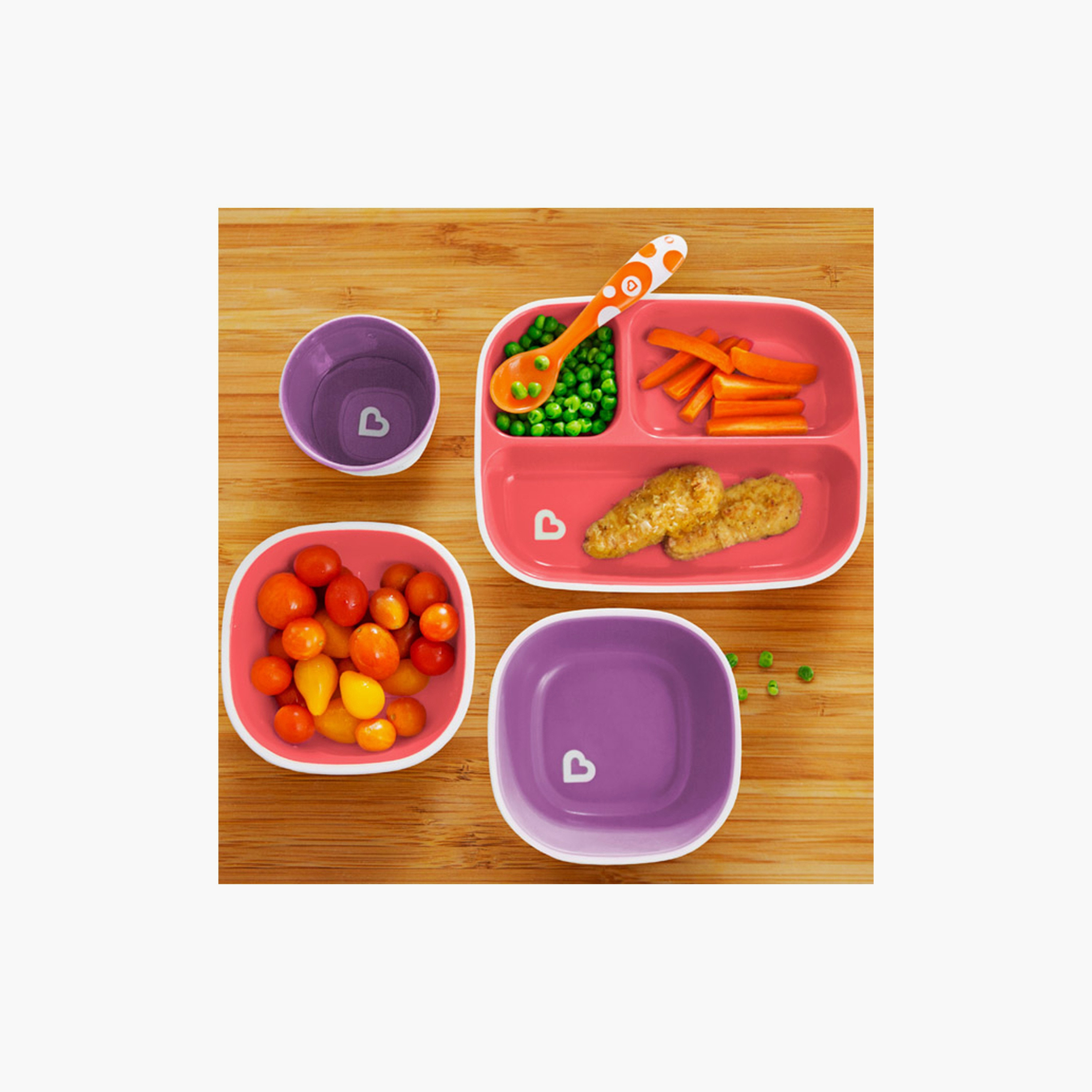 Munchkin 2-Piece Splash Divided Plates-baby-feeding-mealtimeessentials-image-4