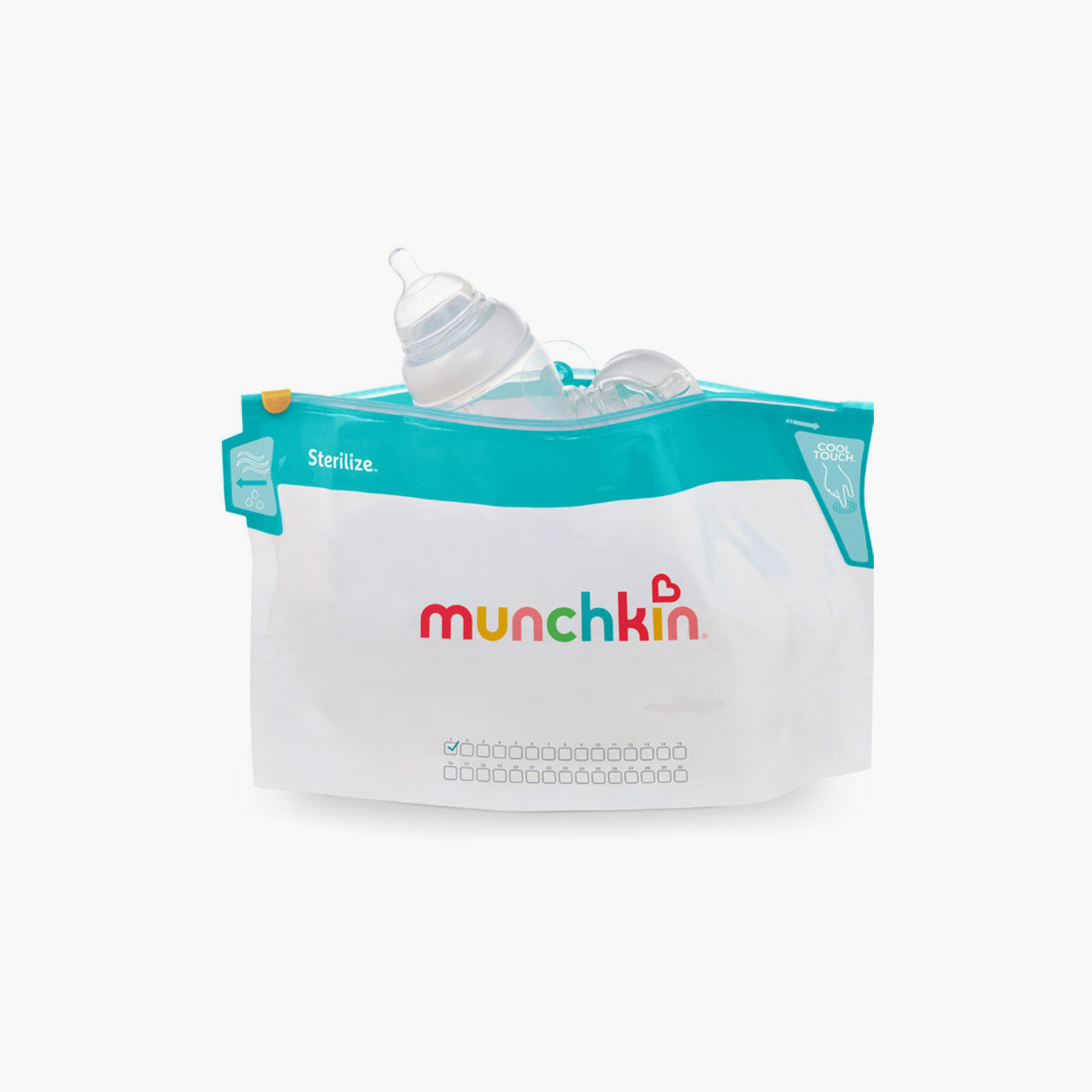 أكياس تعقيم جامبو للميكروويف - 6 قطع من مانشكين-baby-feeding-sterilizersandwarmers-image-8