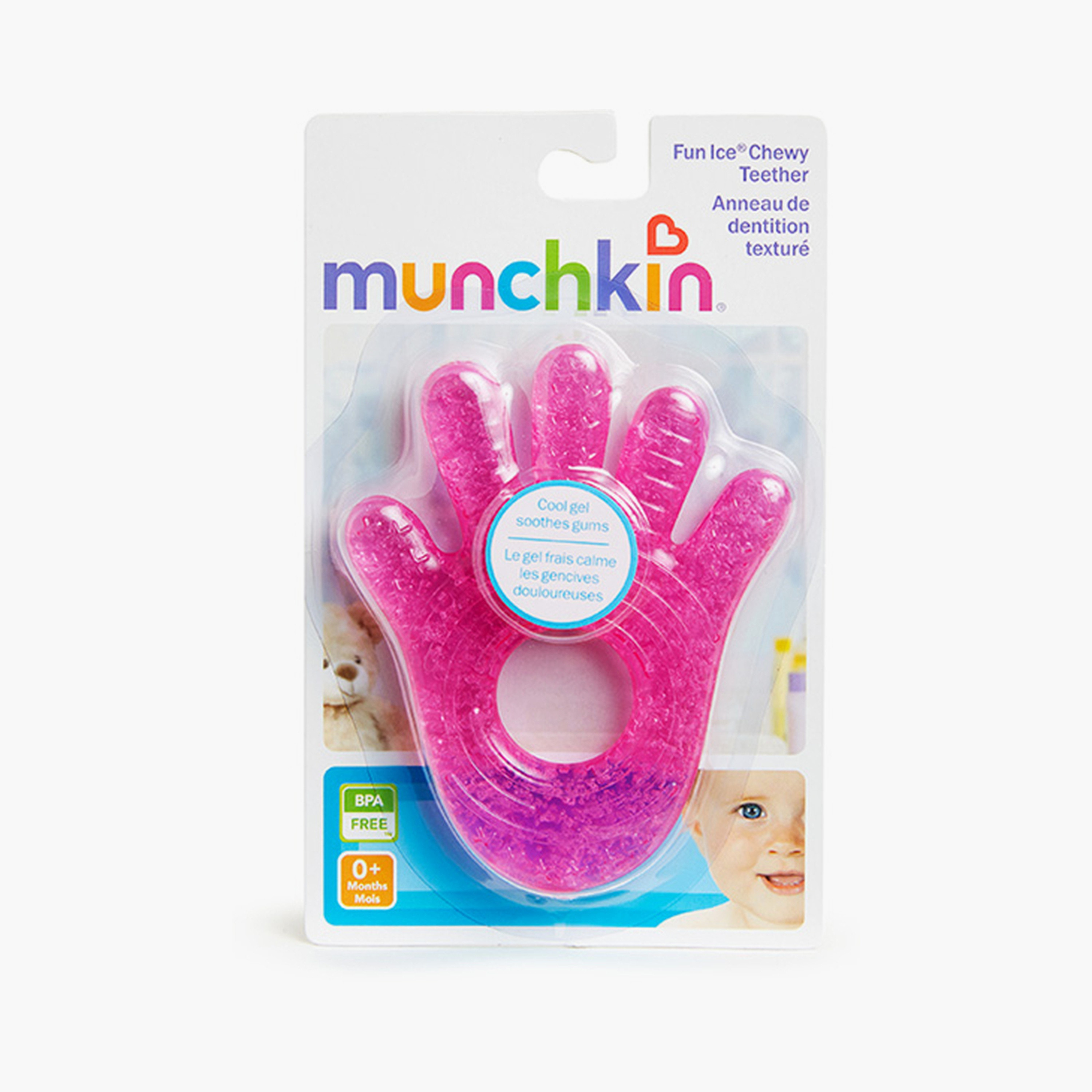 Munchkin Fun Ice Hand Chewy Teether-baby-feeding-teethers-image-2