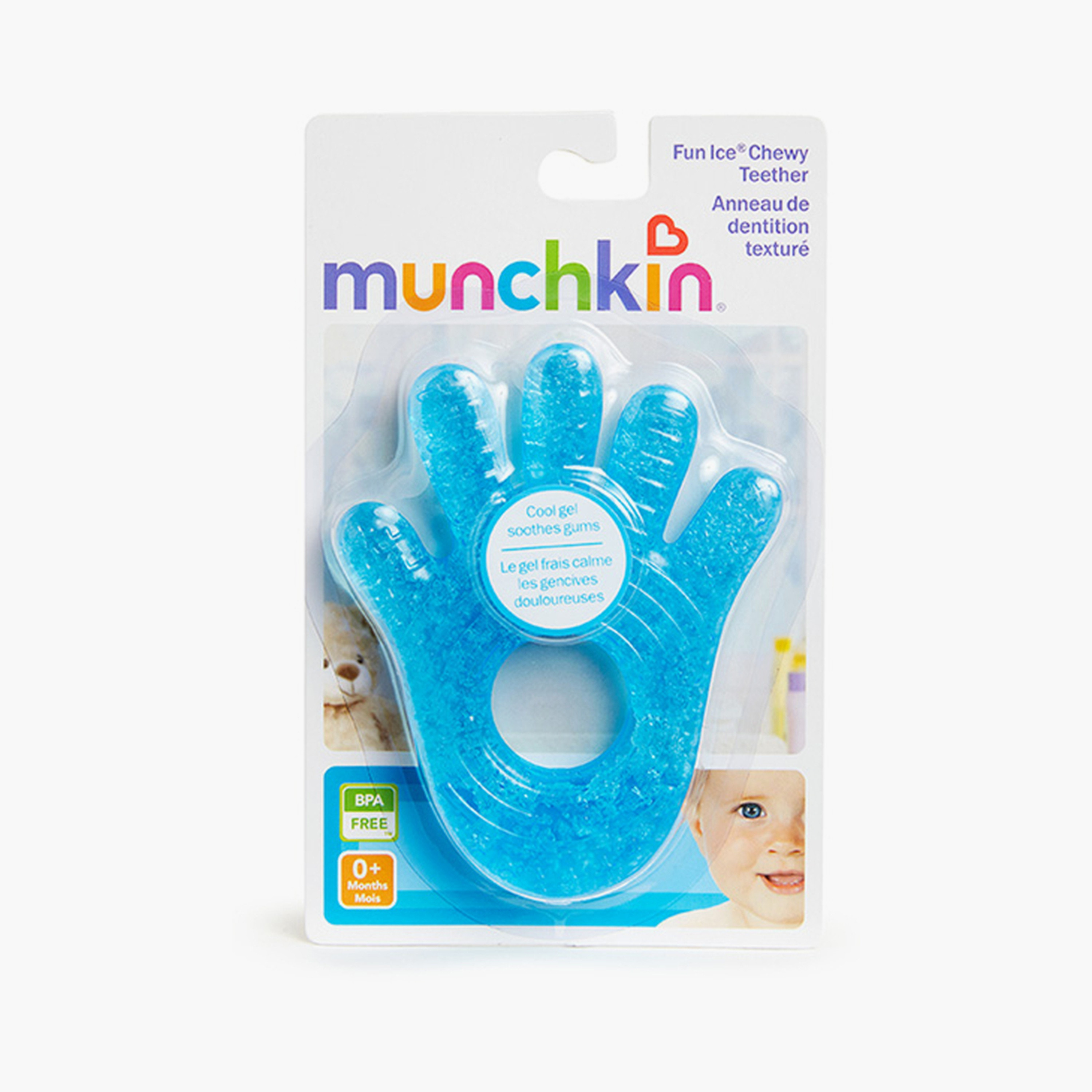 Munchkin Fun Ice Hand Chewy Teether-baby-feeding-teethers-image-2