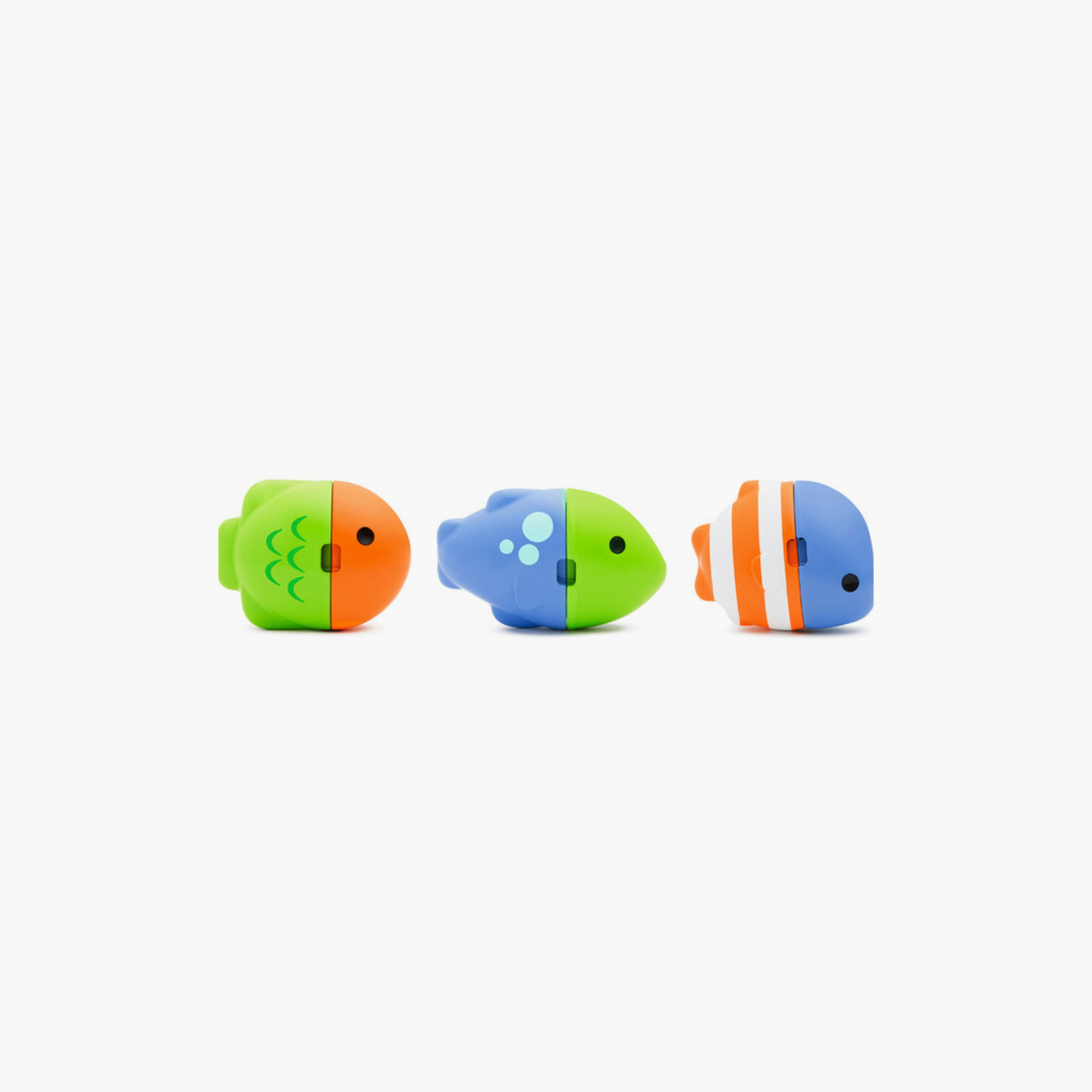 Munchkin 3-Piece ColorMix Color Changing Fish Bath Toy Set-toys-babyandtoddlertoys-bathtoys-image-1
