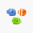 Munchkin 3-Piece ColorMix Color Changing Fish Bath Toy Set-toys-babyandtoddlertoys-bathtoys-image-4