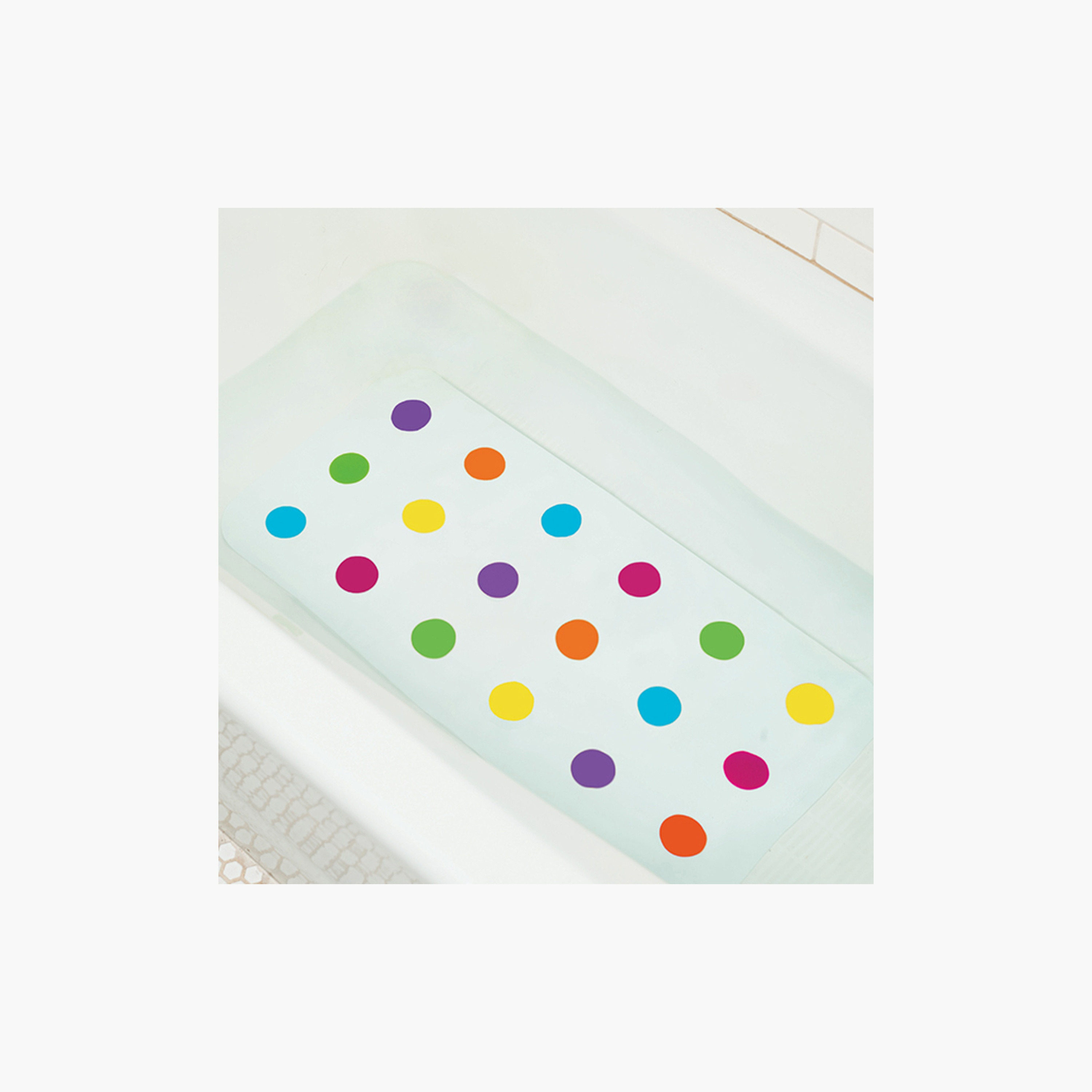 Munchkin Dots Bath Mat-baby-diapering-changingmats-image-2