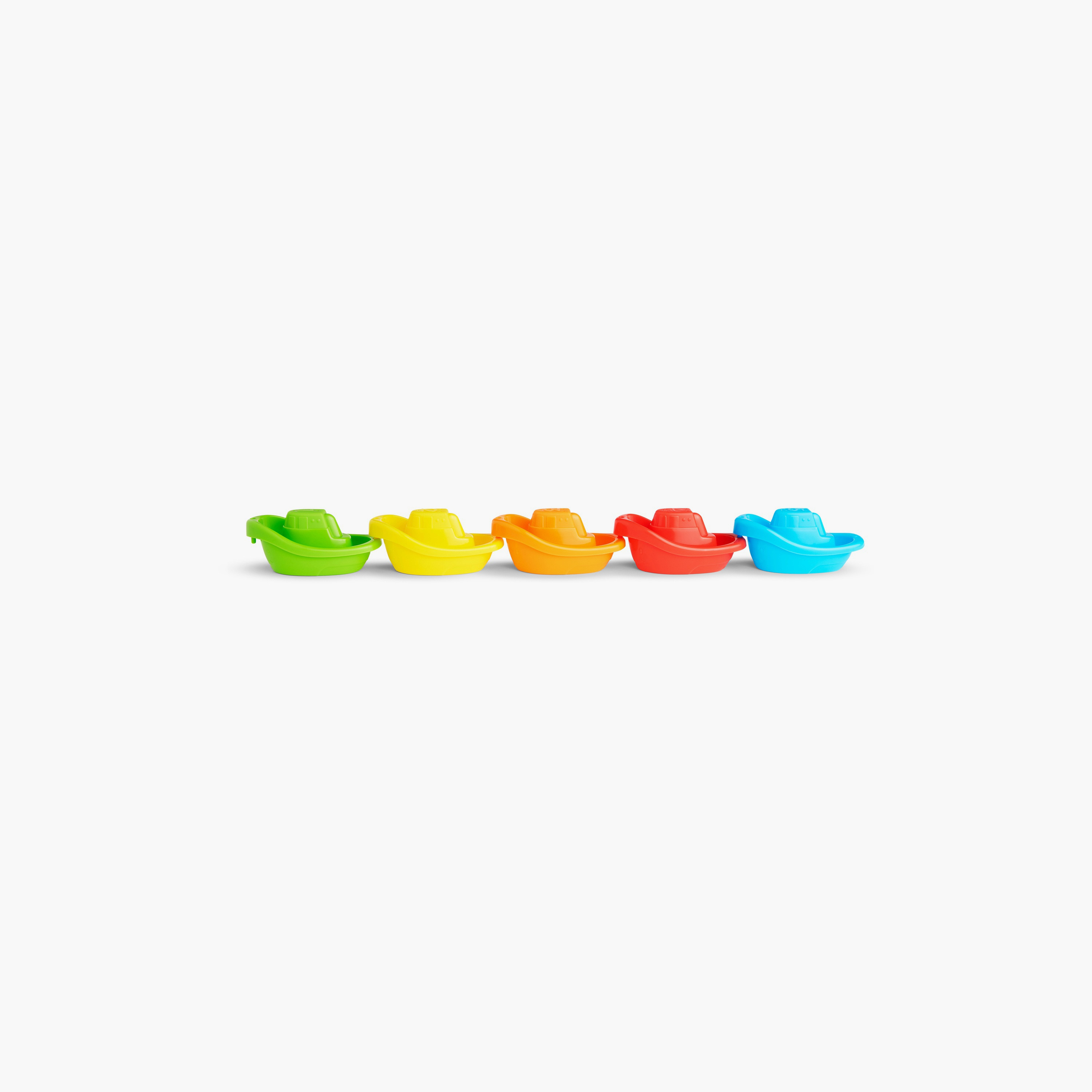 Munchkin 5-Piece Fleet of 5 Boats Bath Toys Set-toys-babyandtoddlertoys-bathtoys-image-3
