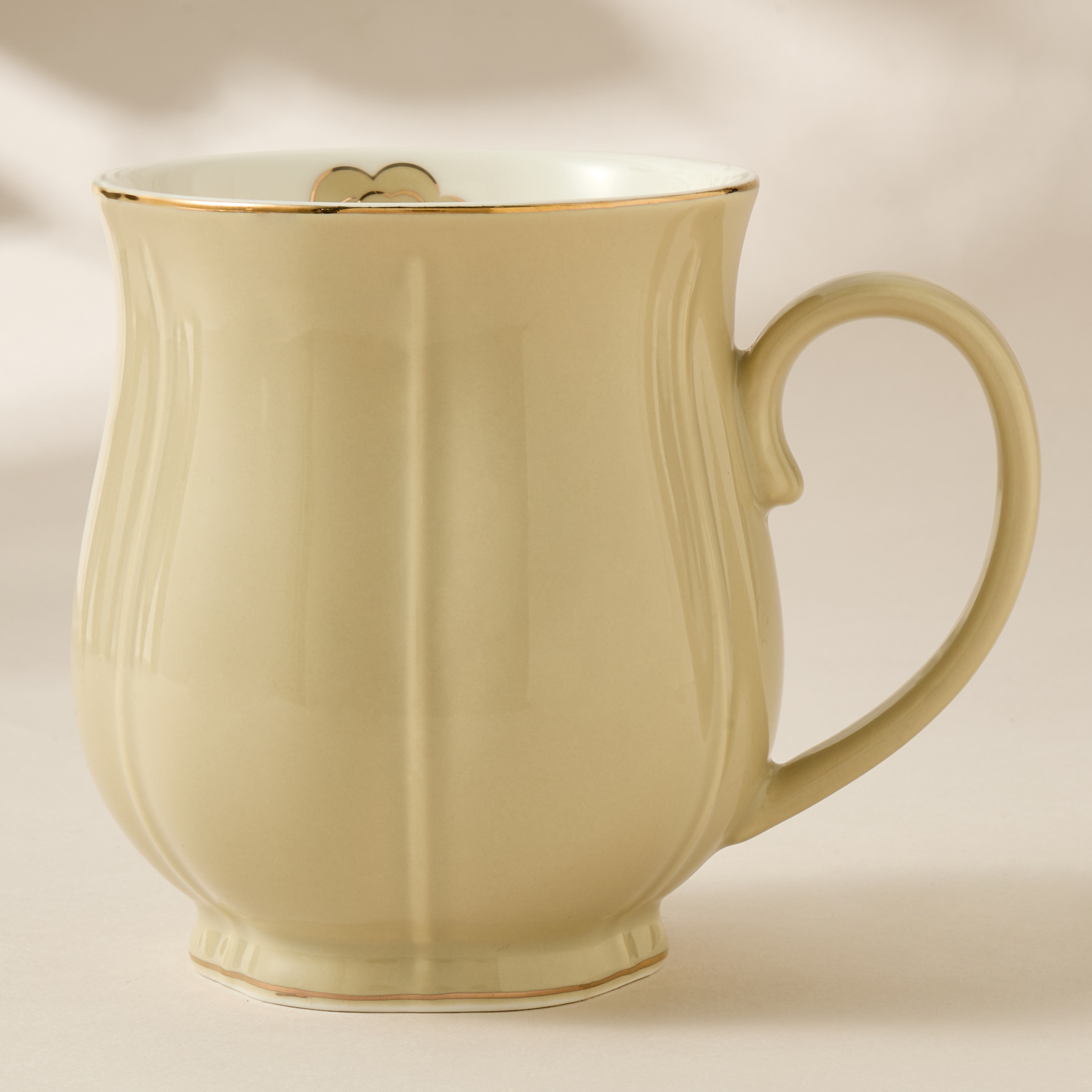 Rose Accent Porcelain Mug - 330 ml-household-dining-teaandcoffee-mugsandcups-image-2