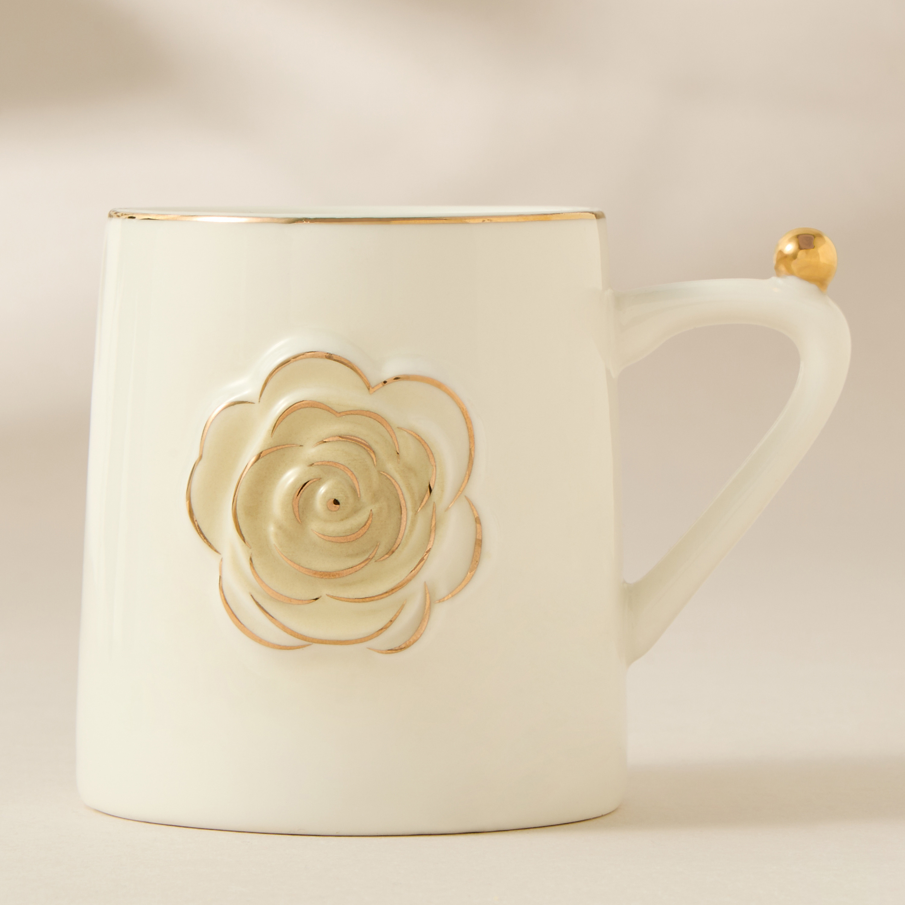 طقم فناجين بورسلين 6 قطع بزينة زهور - 100 مل-household-dining-teaandcoffee-teaandcoffeesets-image-3