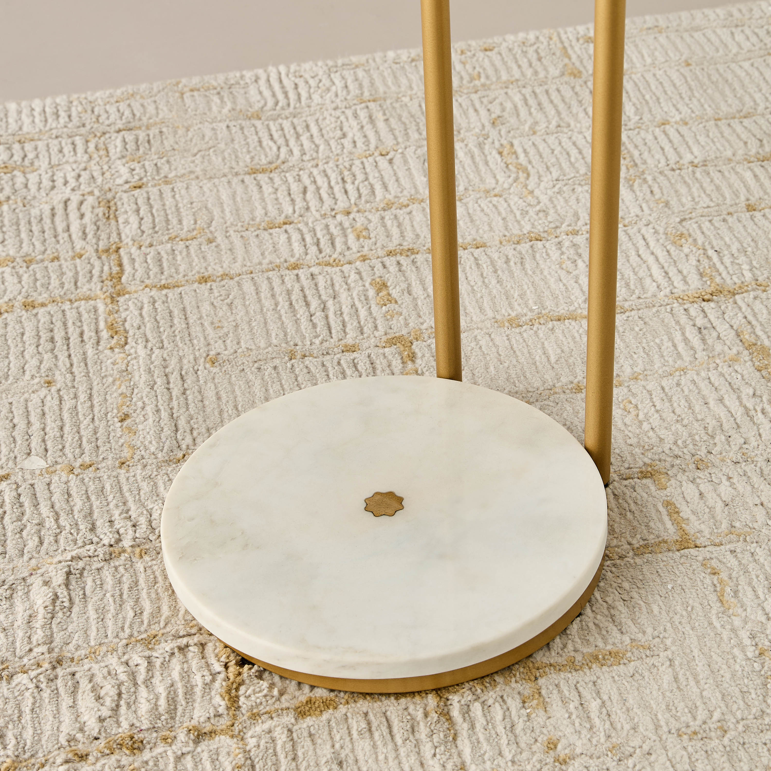 Marble Top 2-Tier Side Table - 68 cms-furniture-livingroom-sideandendtables-image-5