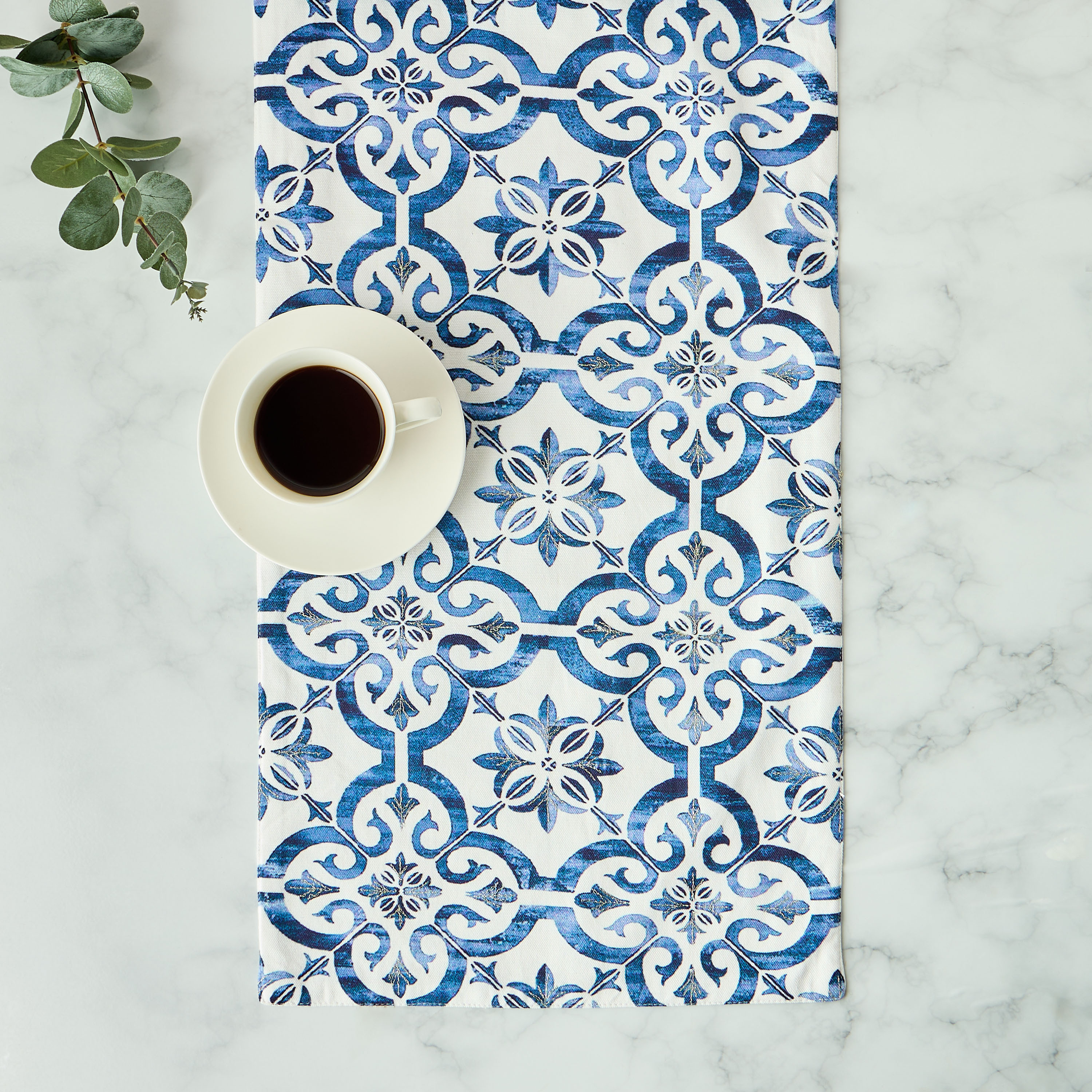 Printed Table Runner - 180x33 cms-household-dining-tablelinen-runnersandtablecovers-image-2