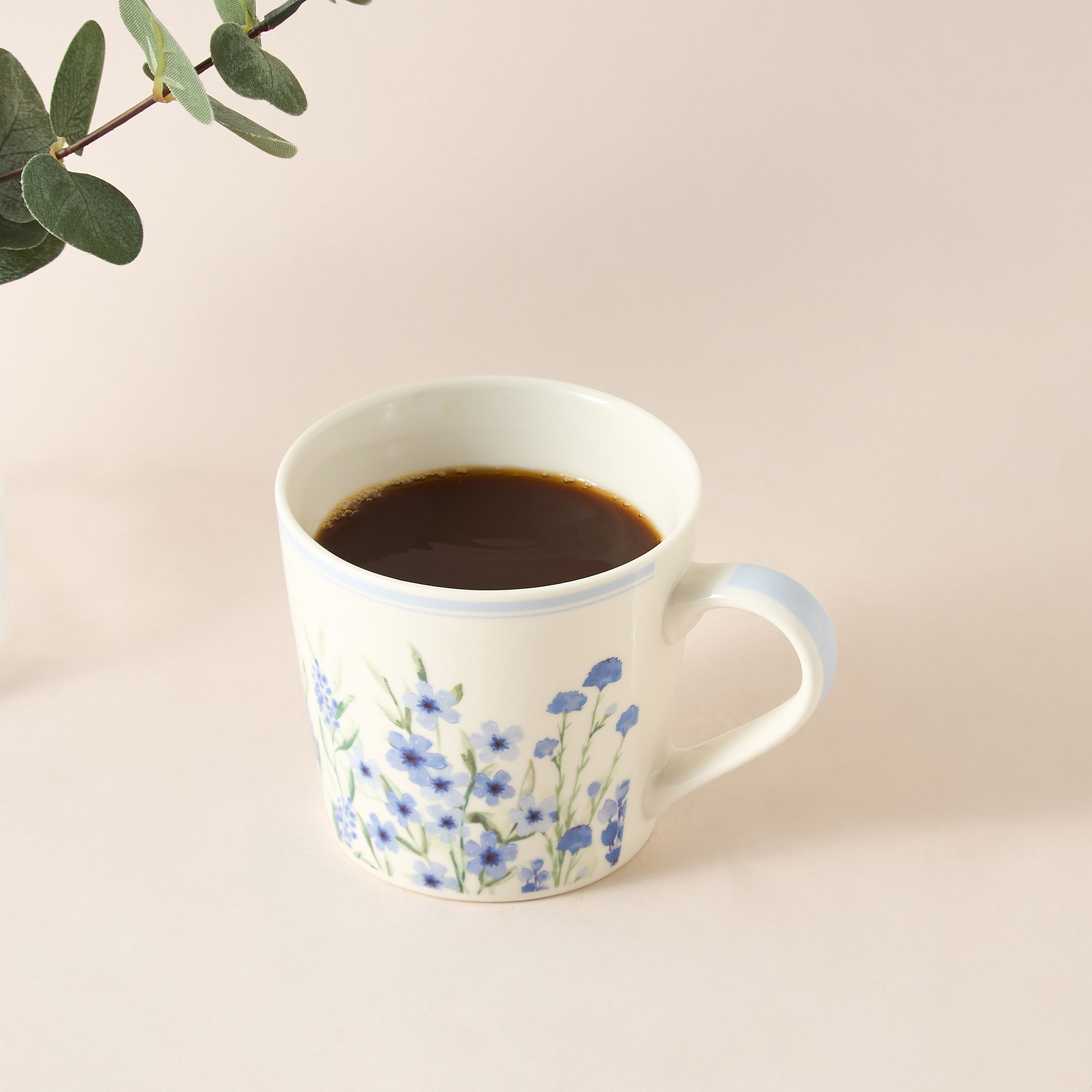 Florisse Floral Print Bone China Mug - 400 ml-household-dining-teaandcoffee-mugsandcups-image-4