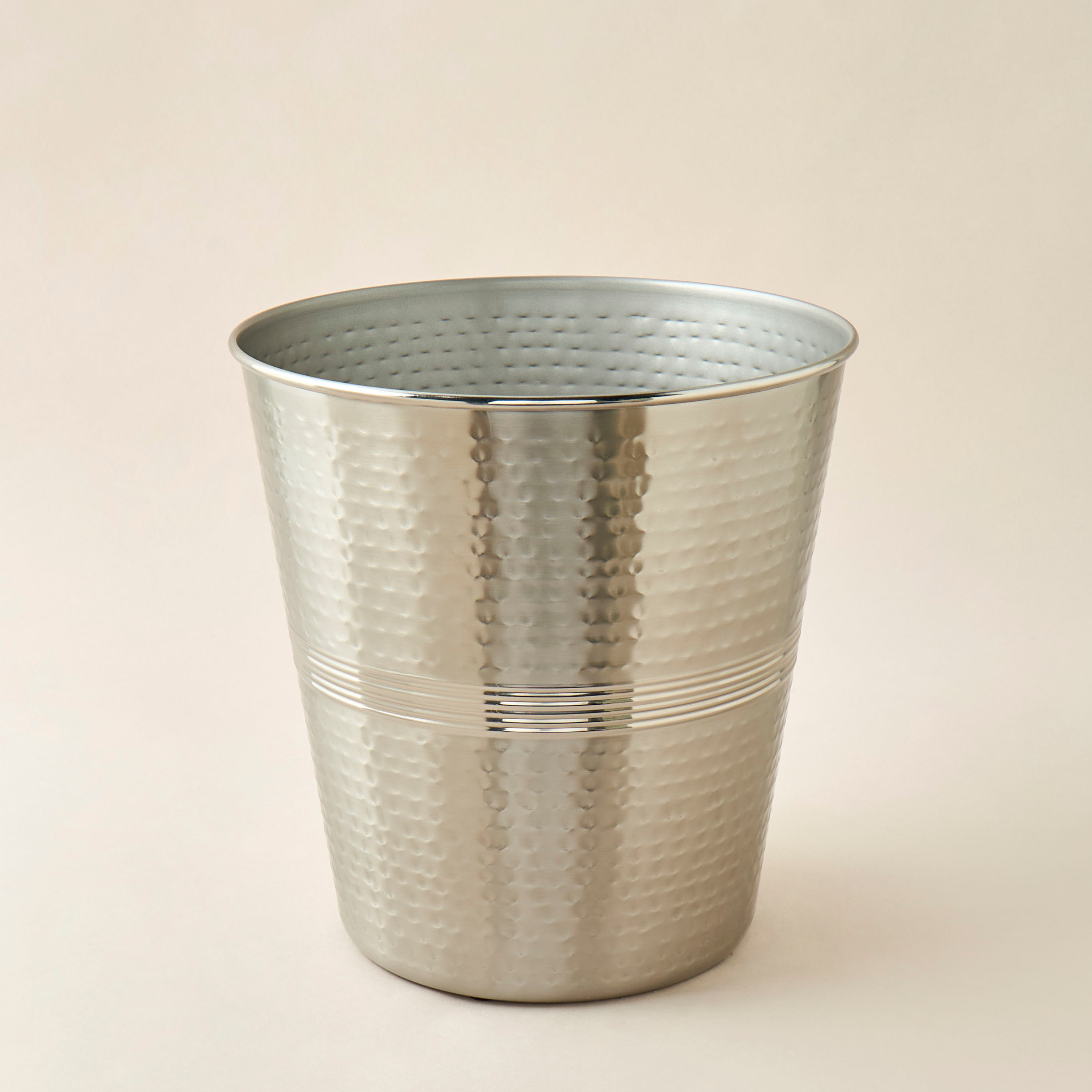 Hammered Waste Bin-household-bathandlaundry-wastebinsandaccessories-image-1