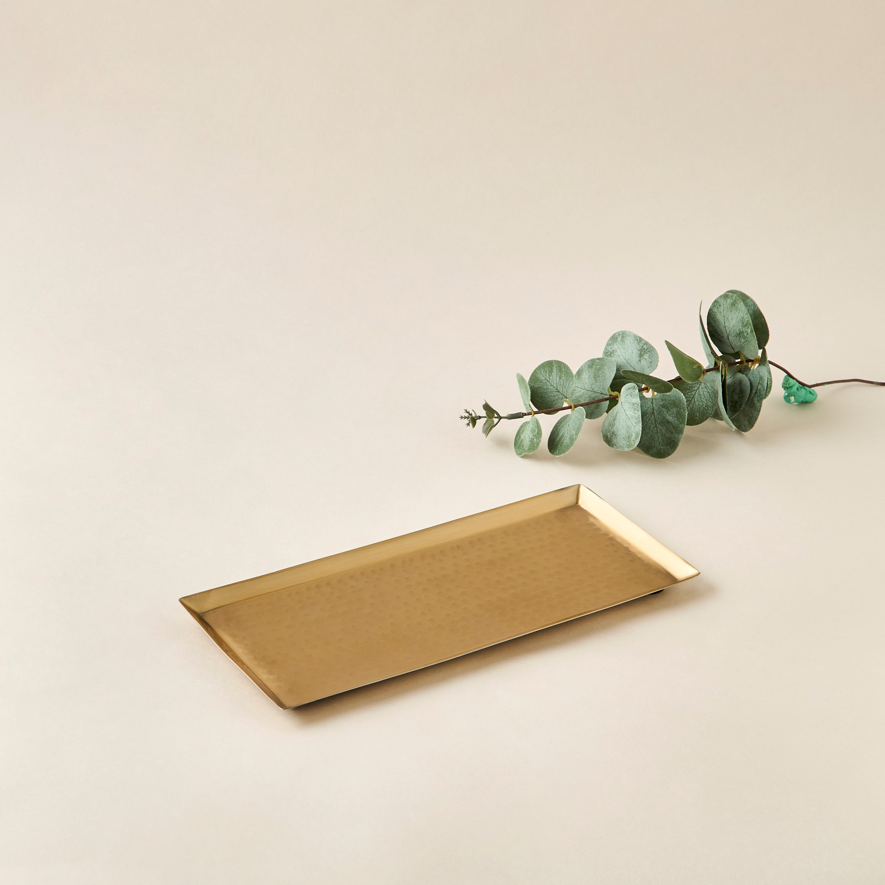 Metallic Hammered Tray-household-bathandlaundry-bathaccessories-toweltraysandplatforms-image-2