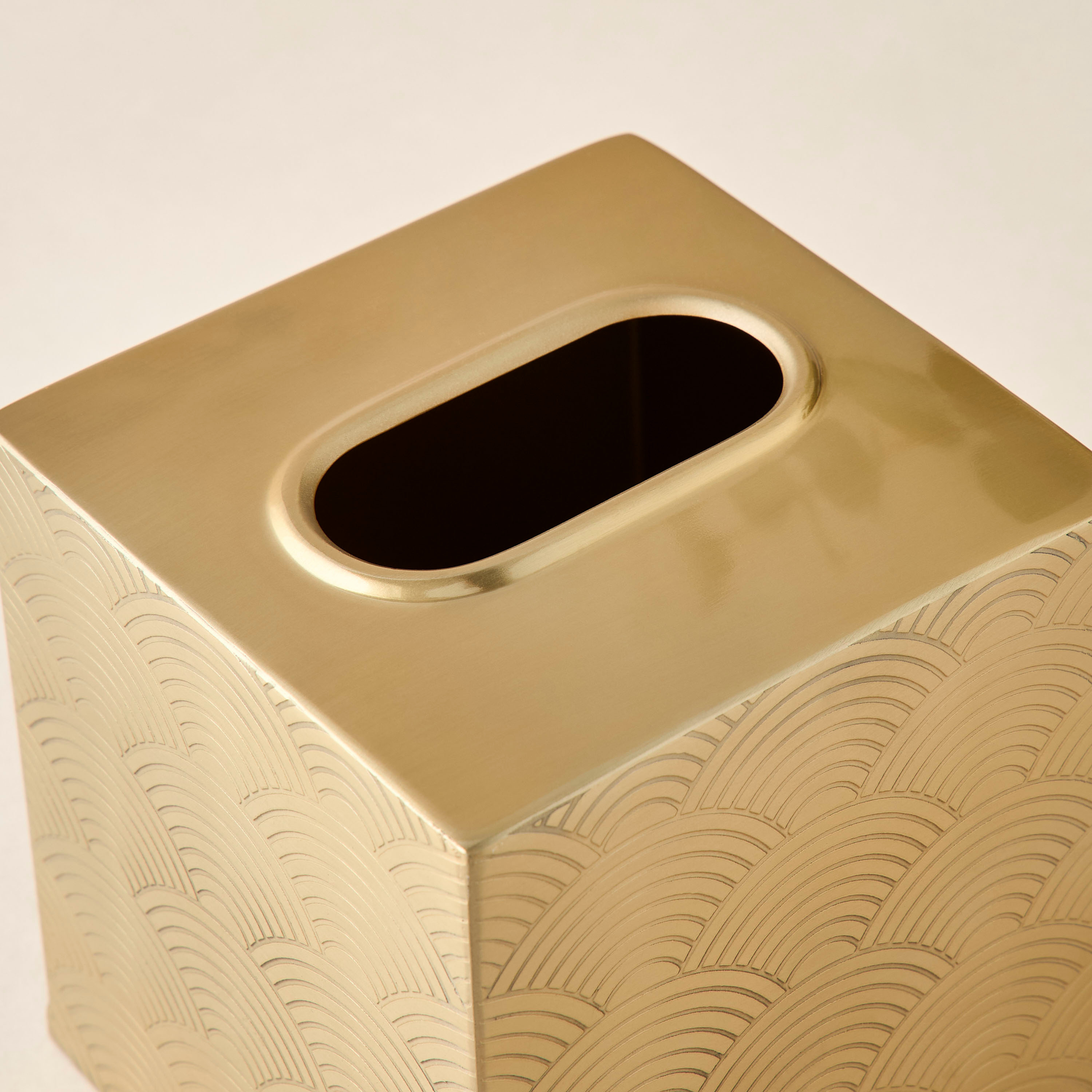 Metallic Etched Tissue Box-household-bathandlaundry-bathaccessories-tissueboxesandcottonjars-image-4